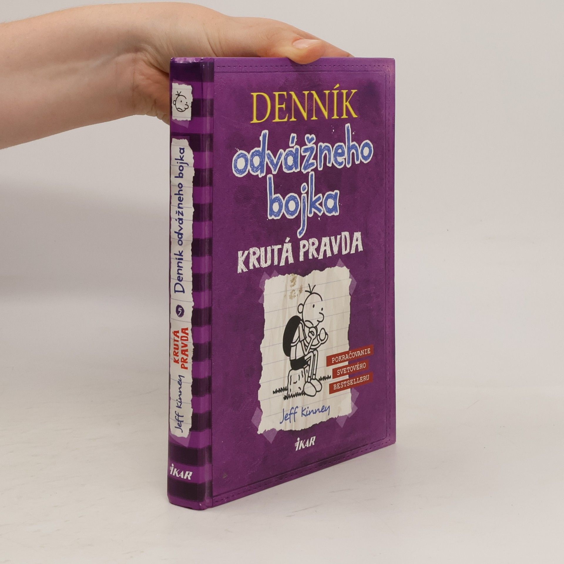 Jeff Kinney Denník odvážneho bojka 5. Krutá pravda