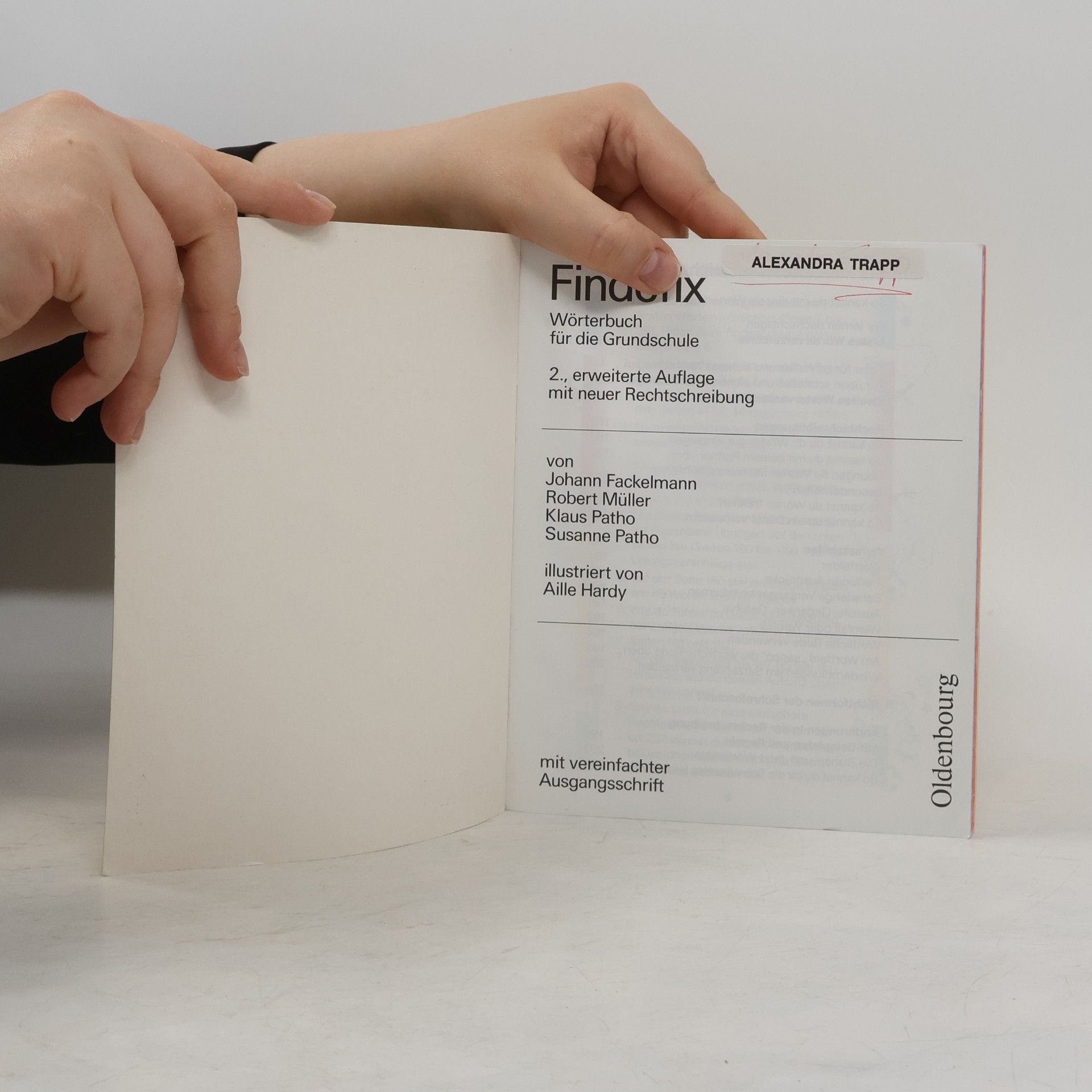 Various authors Findefix - Wörterbuch für die Grundschule