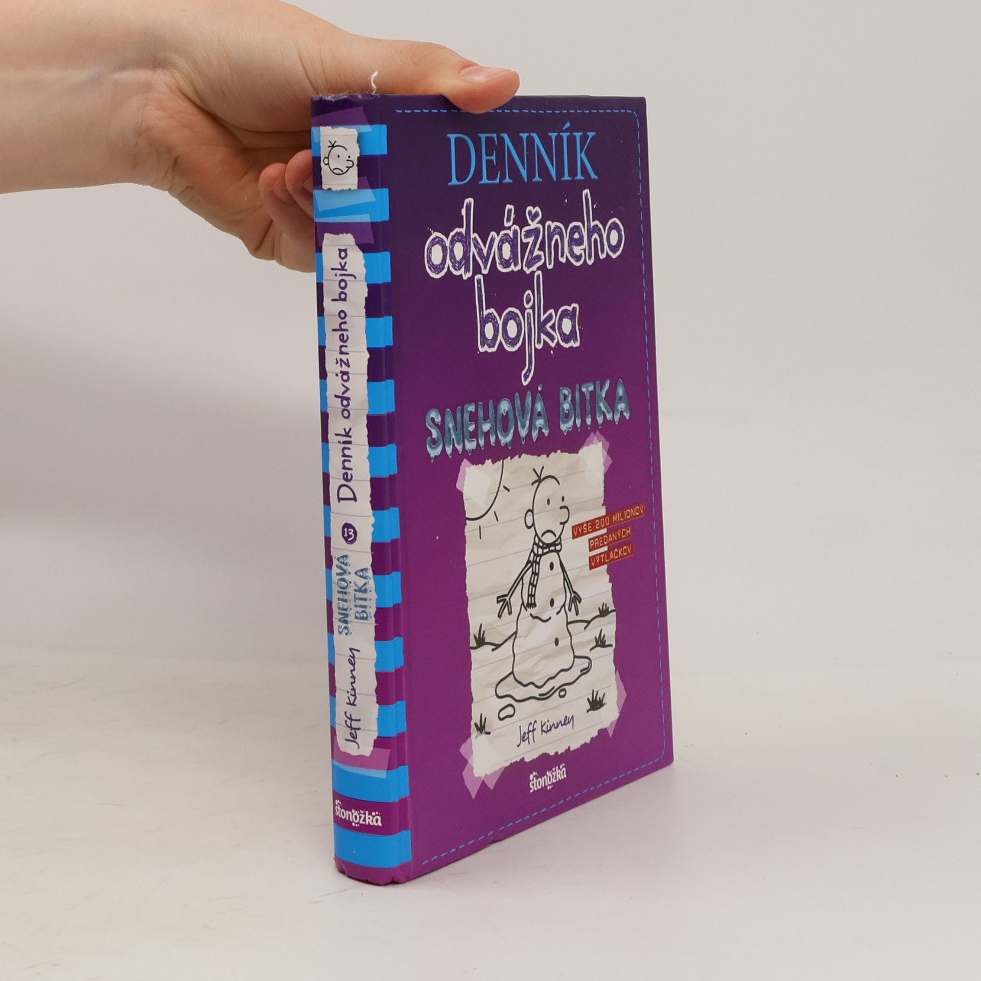 Jeff Kinney Denník odvážného bojka. Snehová bitka