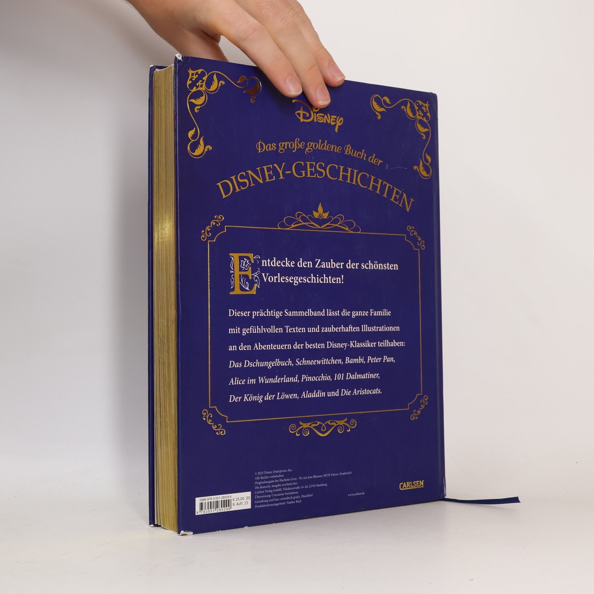 Emmanuelle Caussé Das große goldene Buch der Disney-Geschichten