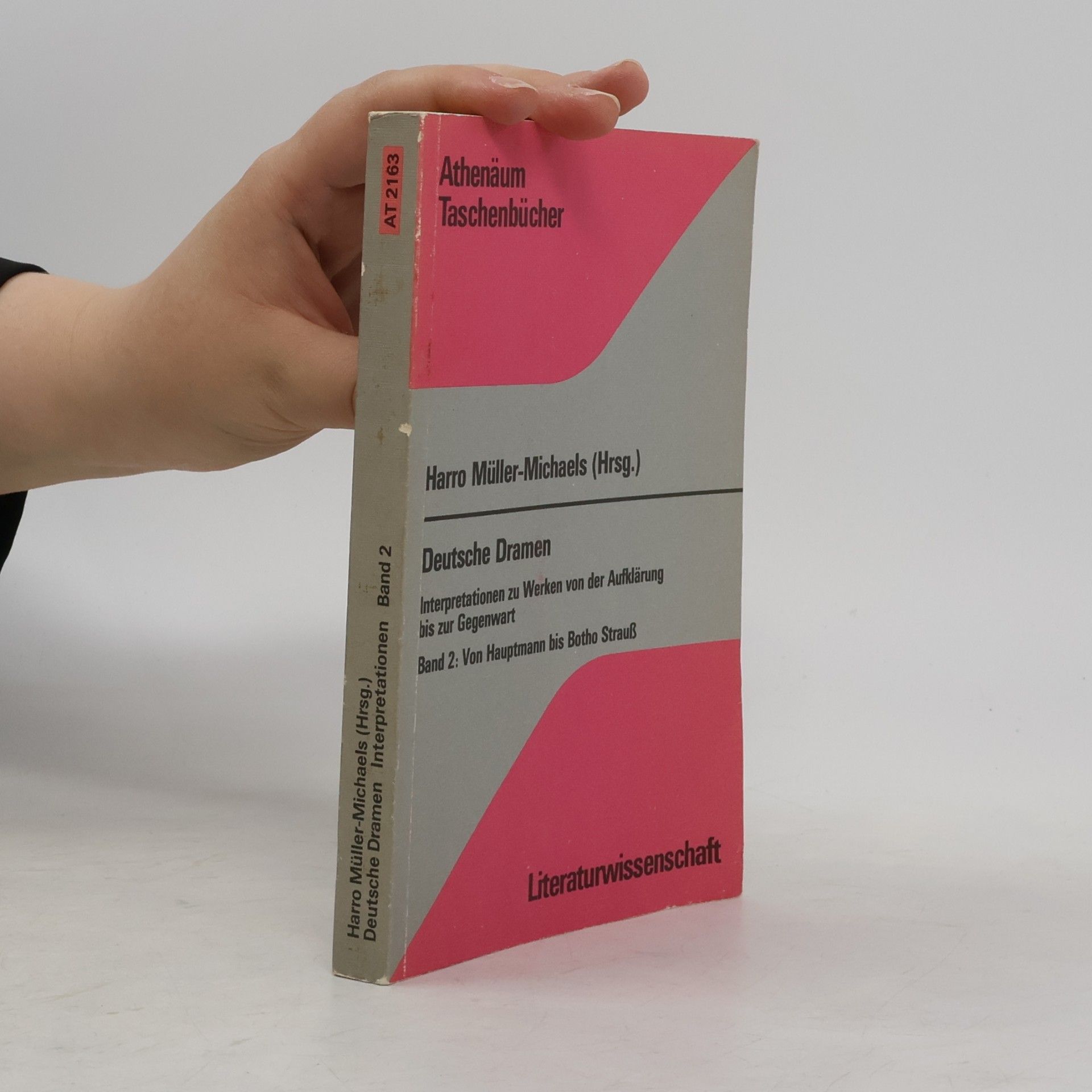 Athenäum Taschenbücher - 2: Deutsche Dramen