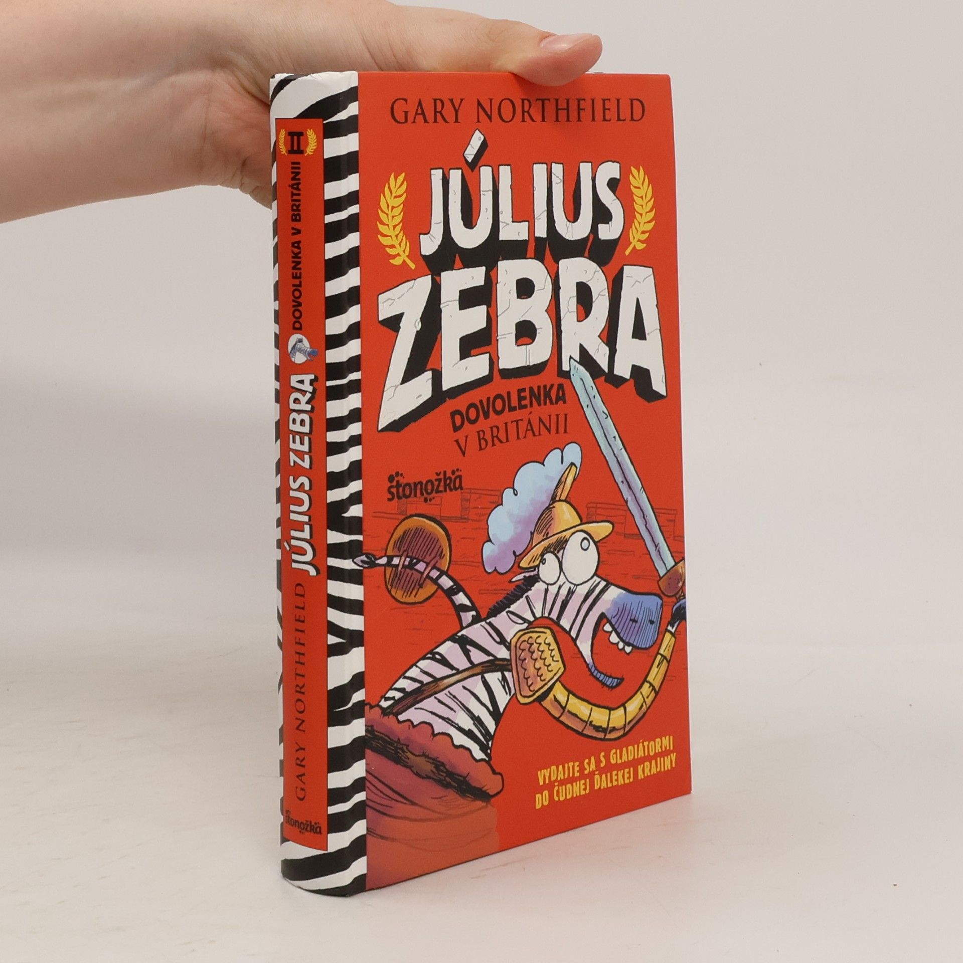 Gary Northfield Július Zebra Dovolenka v Británii