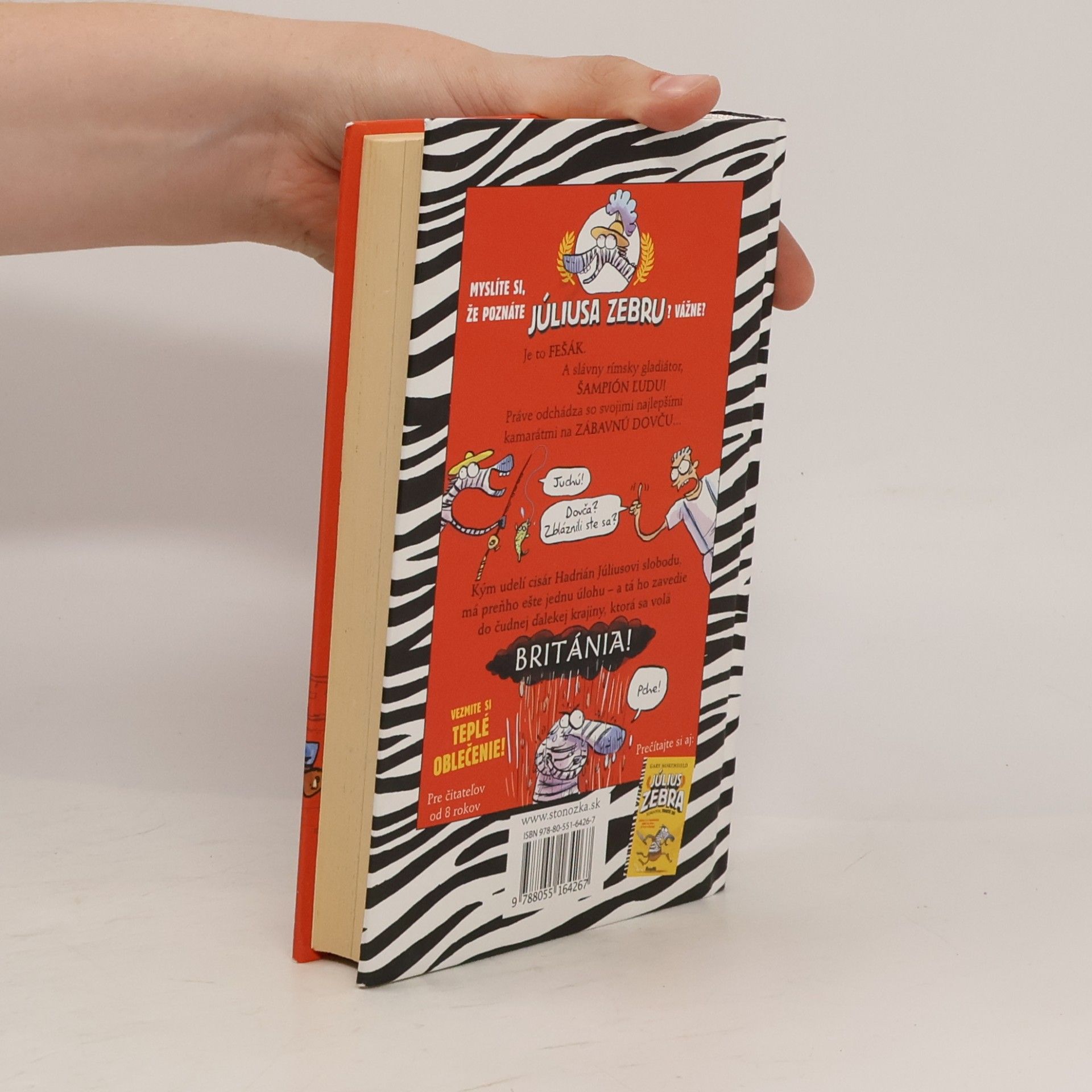 Gary Northfield Július Zebra Dovolenka v Británii