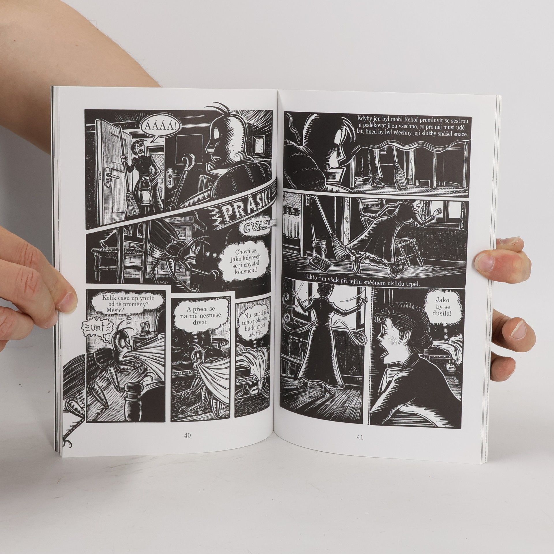 Peter Kuper Proměna (komiks)
