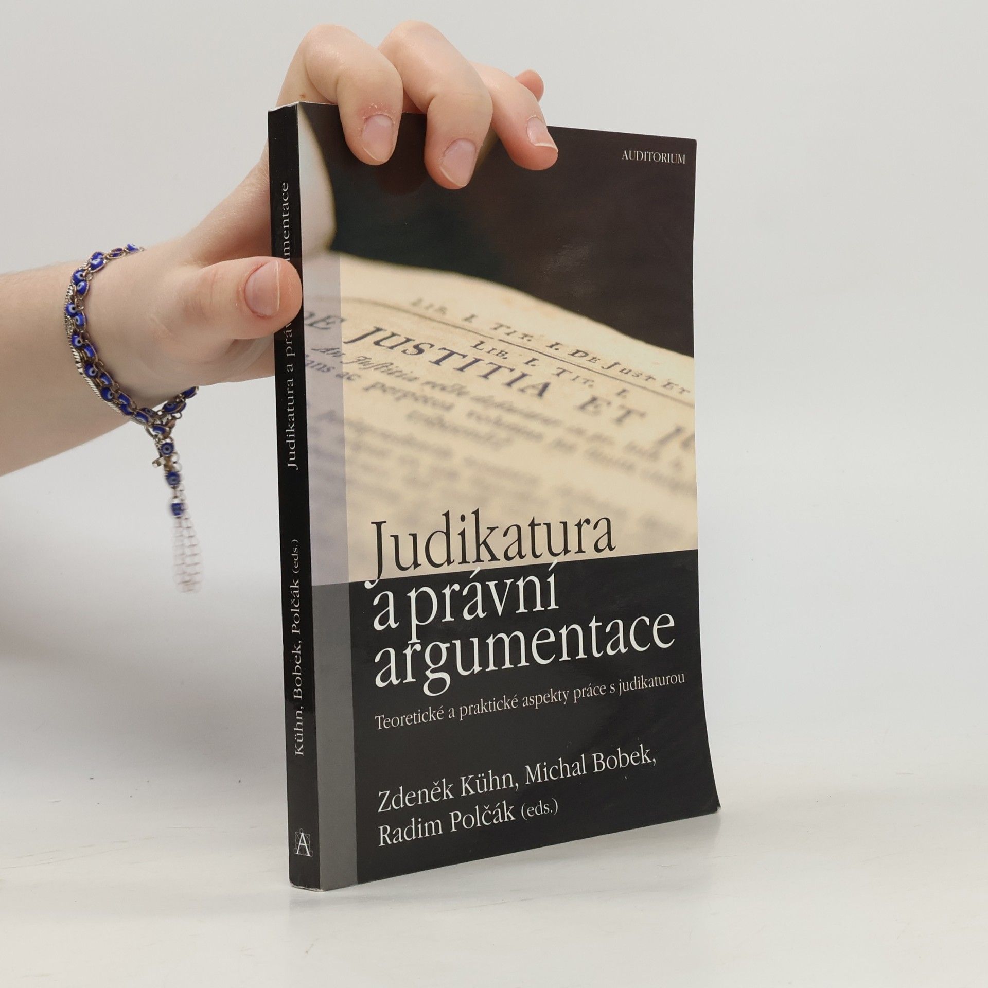 Michal Bobek Judikatura a právní argumentace