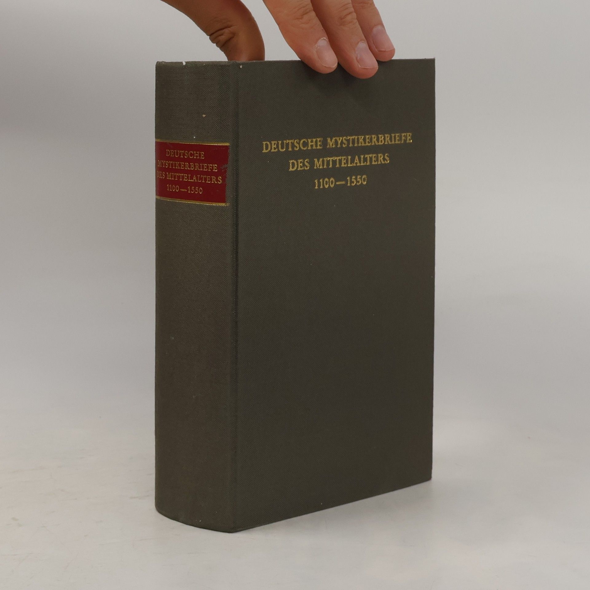 Wilhelm Oehl Deutsche Mystikerbriefe des Mittelalters 1100-1550