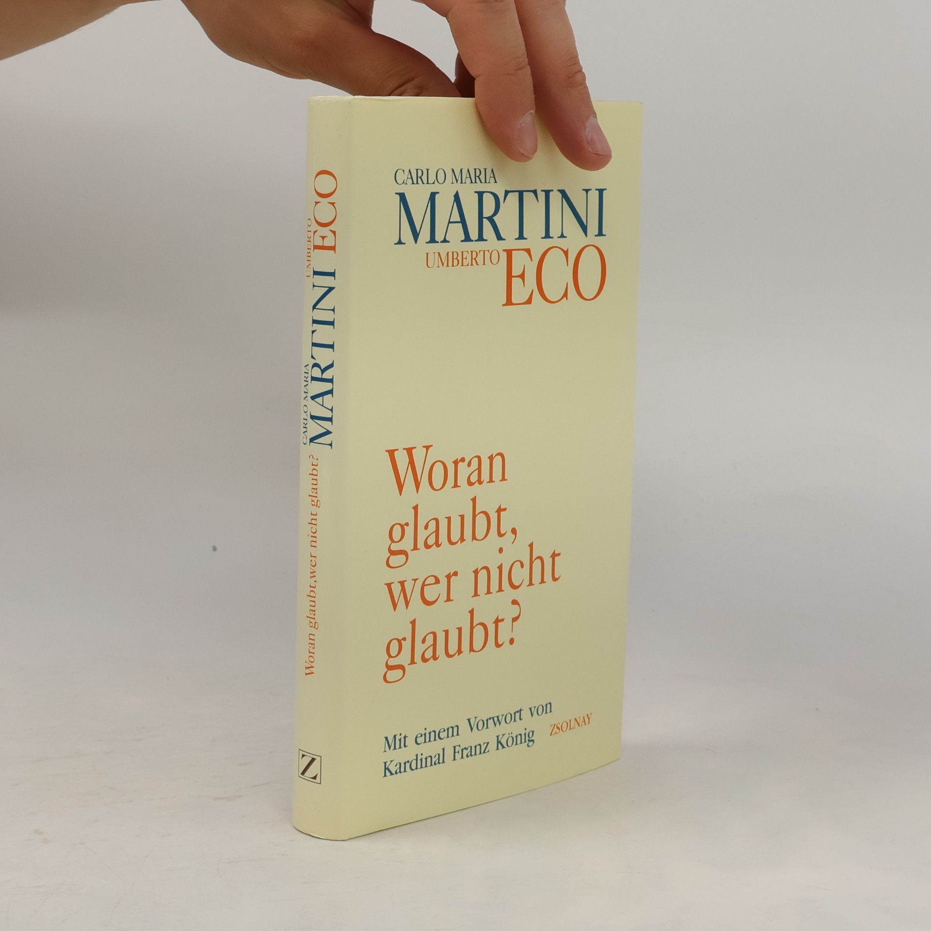 Carlo Maria Martini Woran glaubt, wer nicht glaubt?