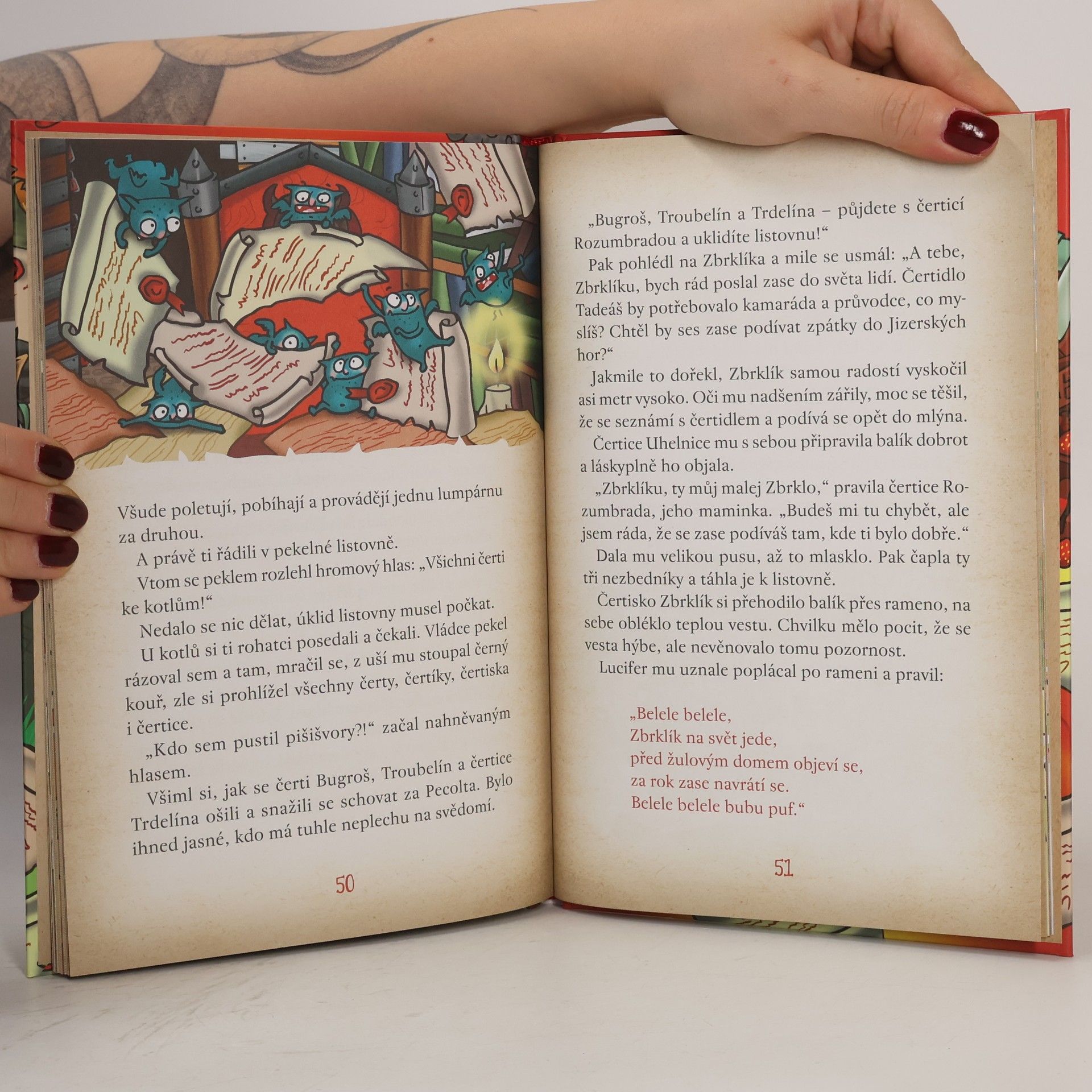 Sandra Dražilová Zlámalová Zbrklík a čertidlo