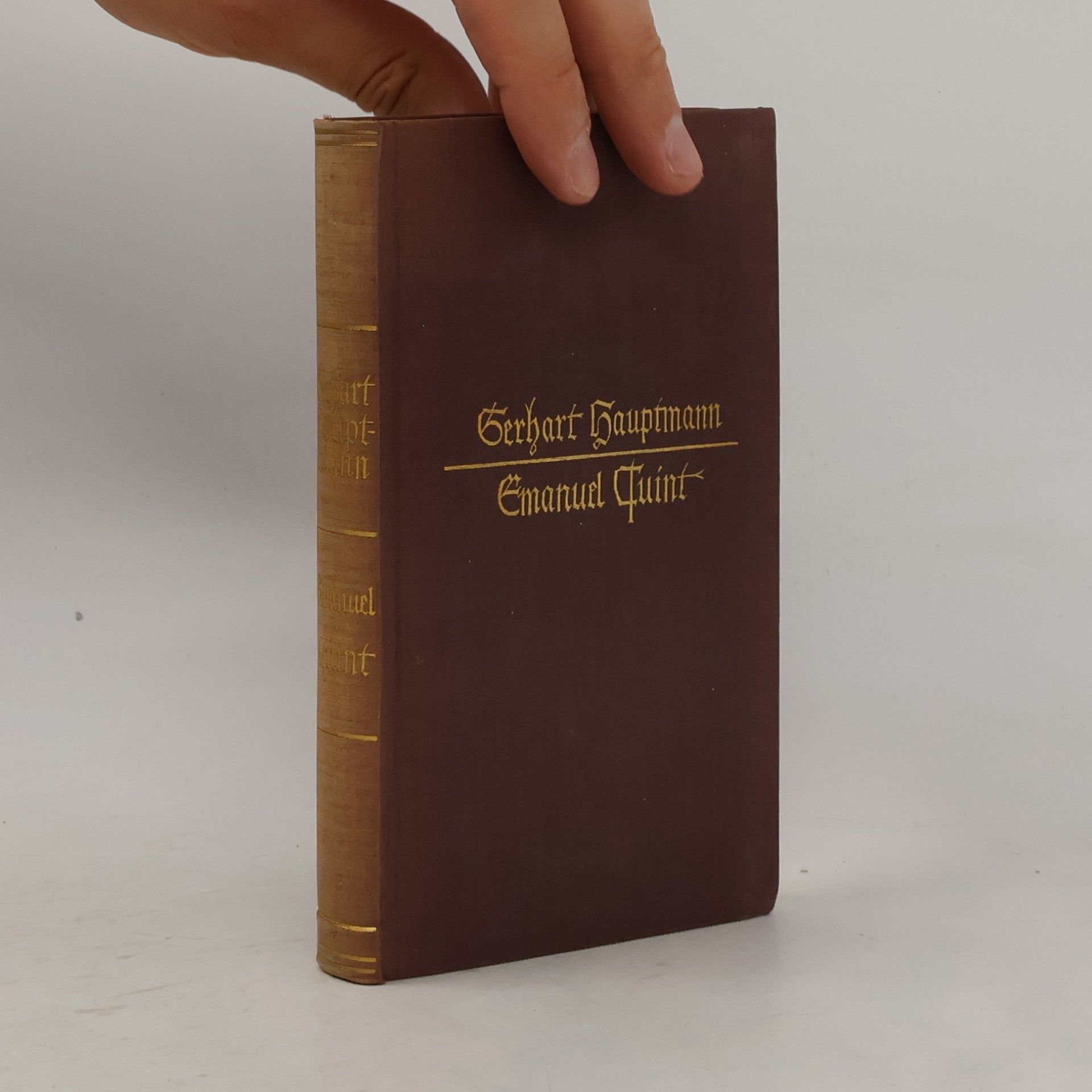 Gerhart Hauptmann Der Narr in Christo Emanuel Quint