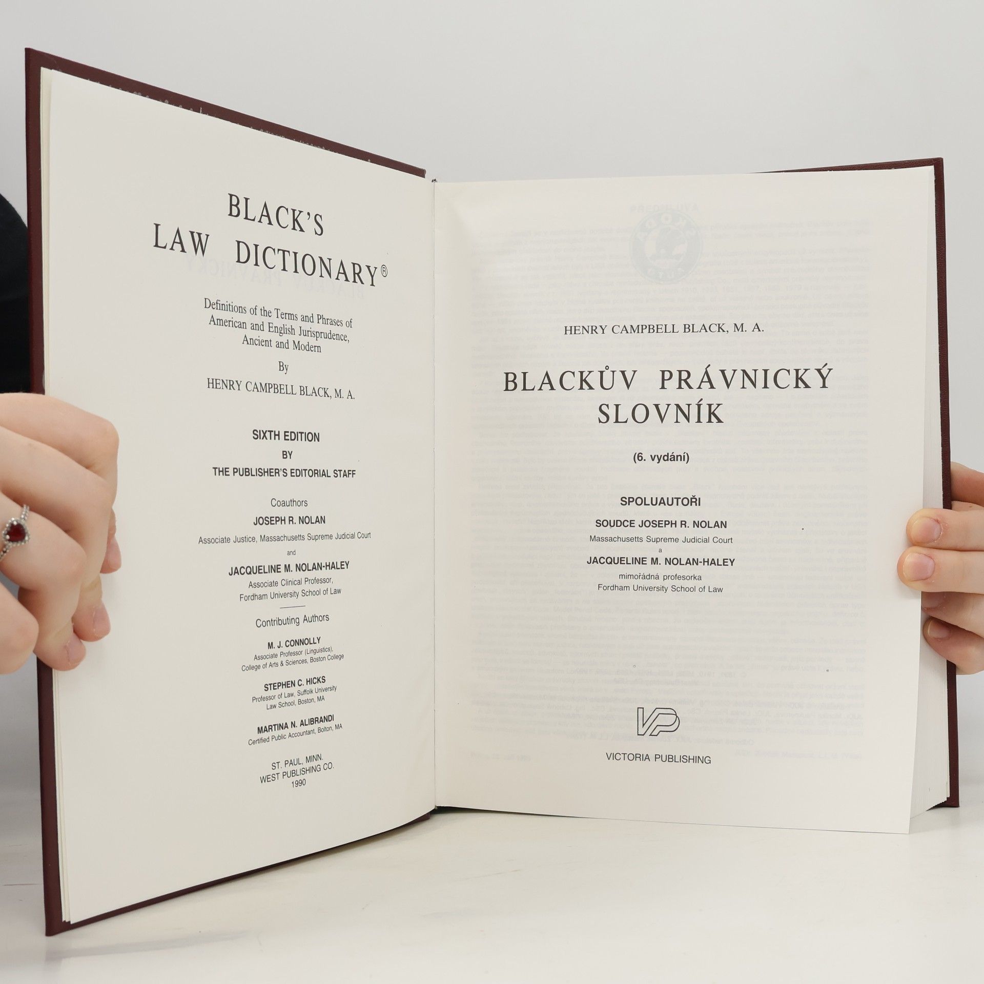 Kolektiv autorů Blackův právnický slovník A-I. J-Z