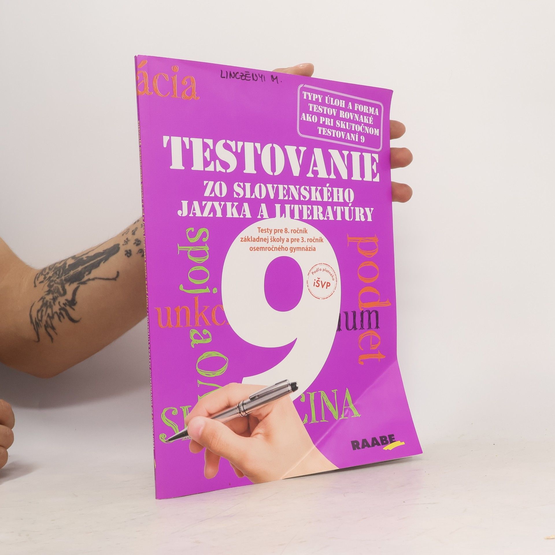 Kolektív autorov Testovanie zo slovenského jazyka a literatúry 9