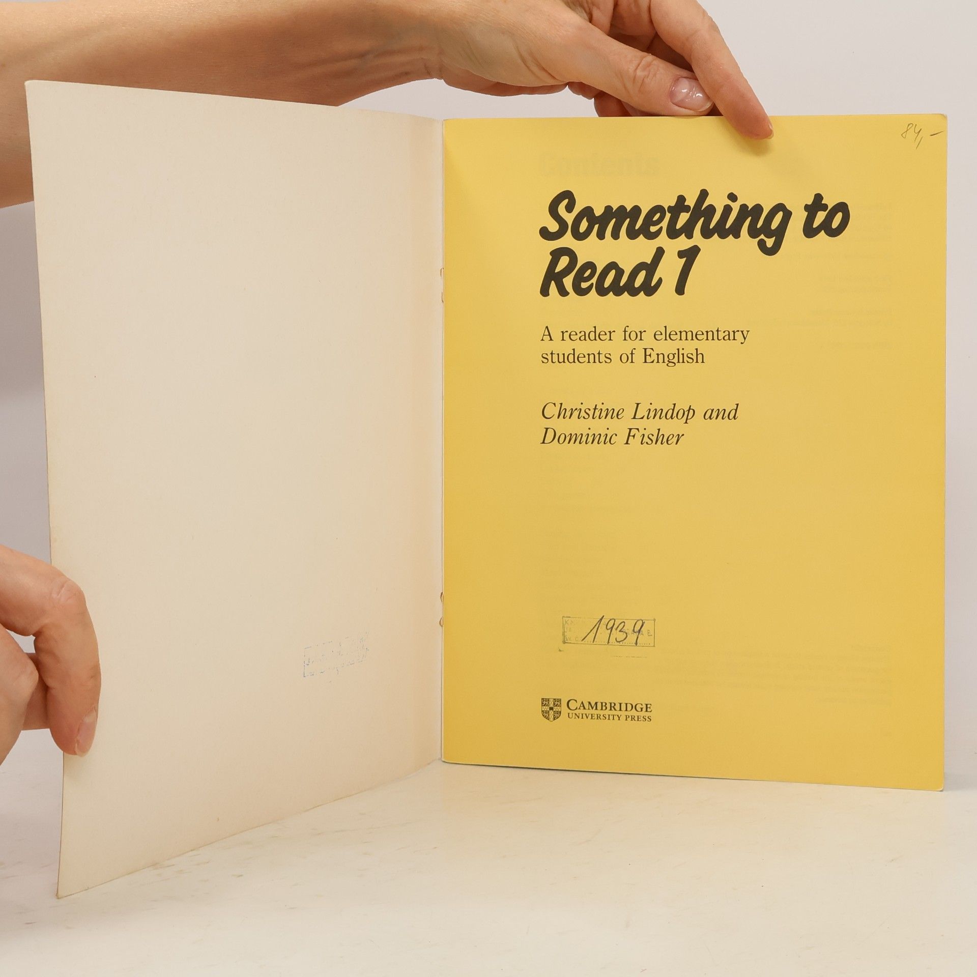 Christine Lindop Something to Read 1