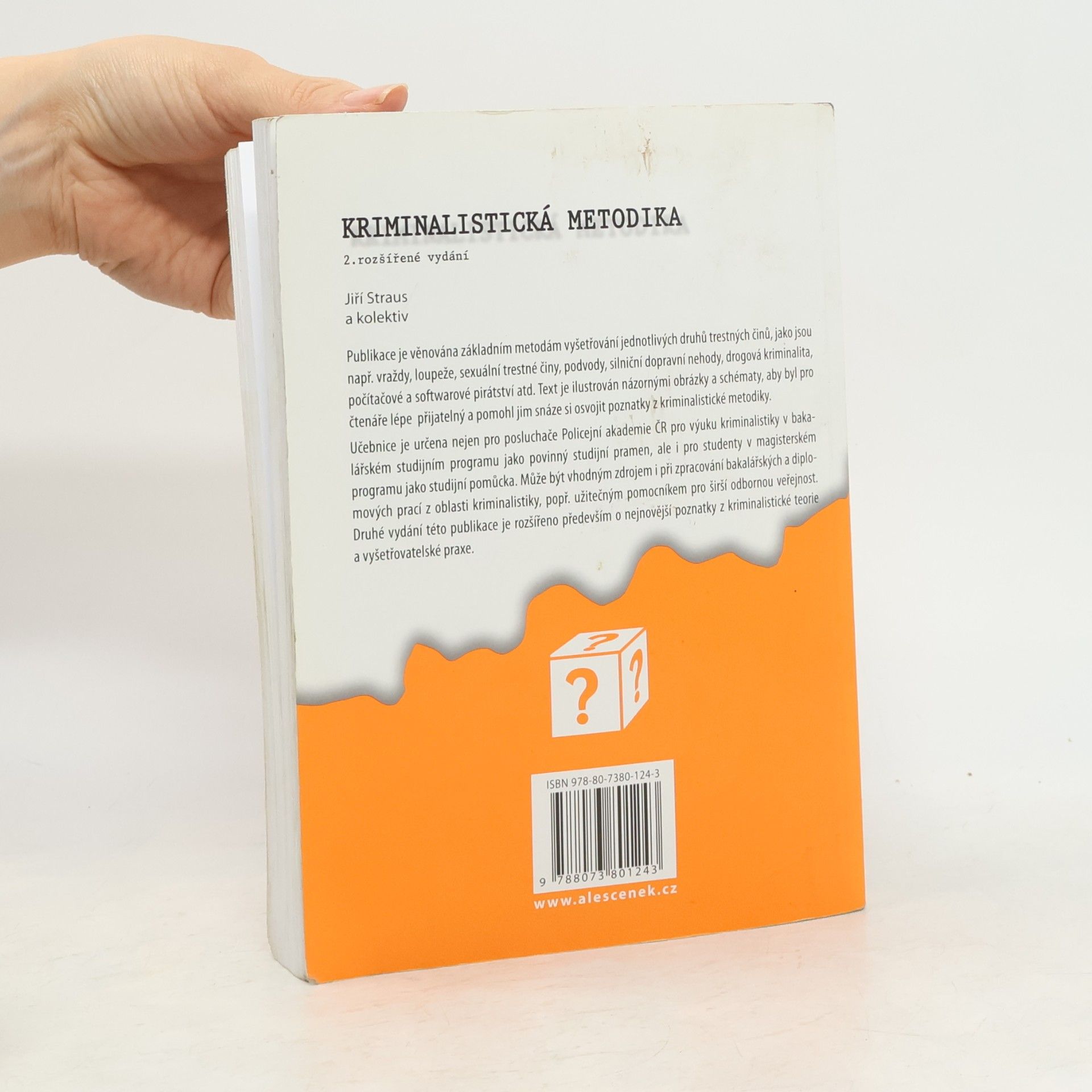 Jiří Straus Kriminalistická metodika