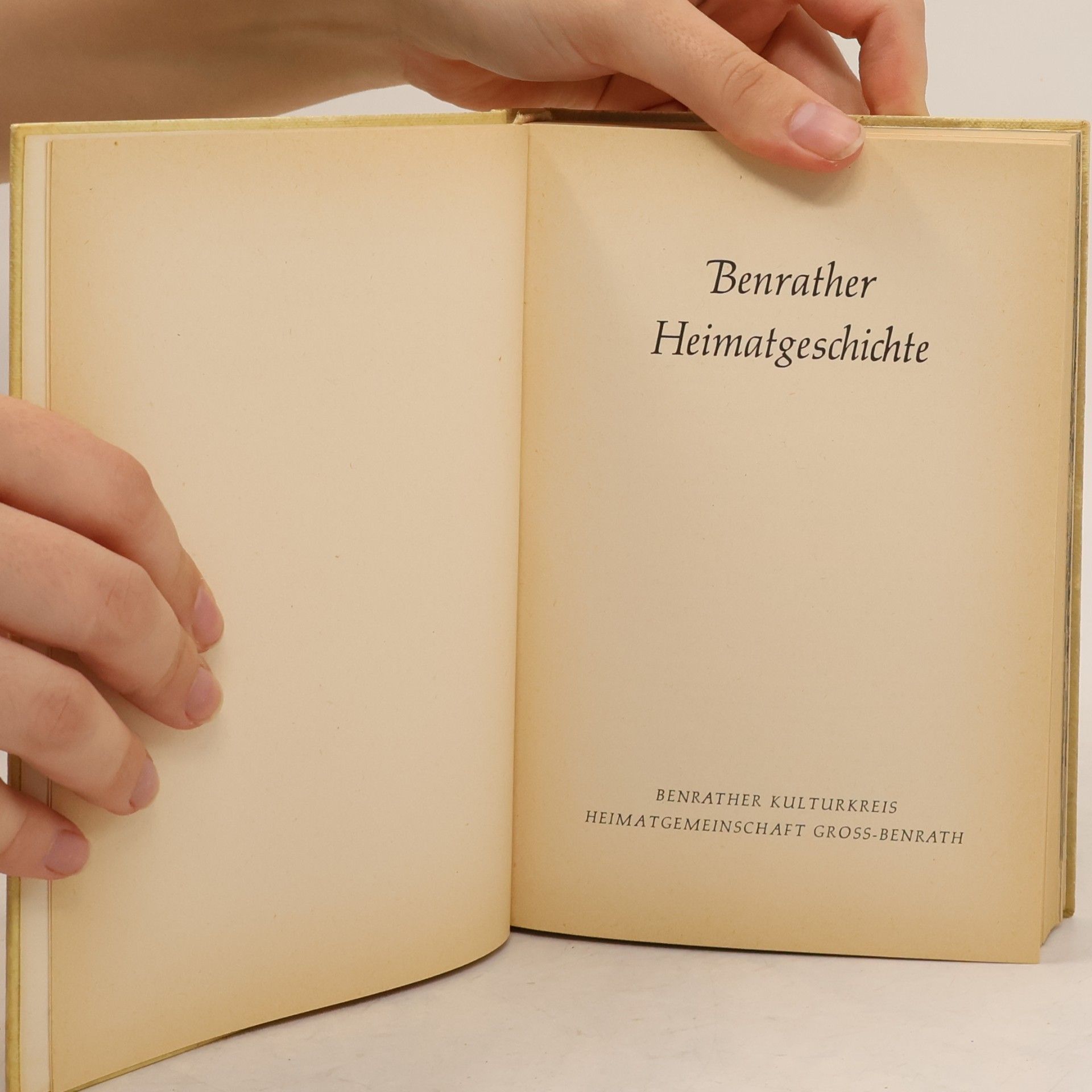 Hermann Blech Benrather Heimatgeschichte
