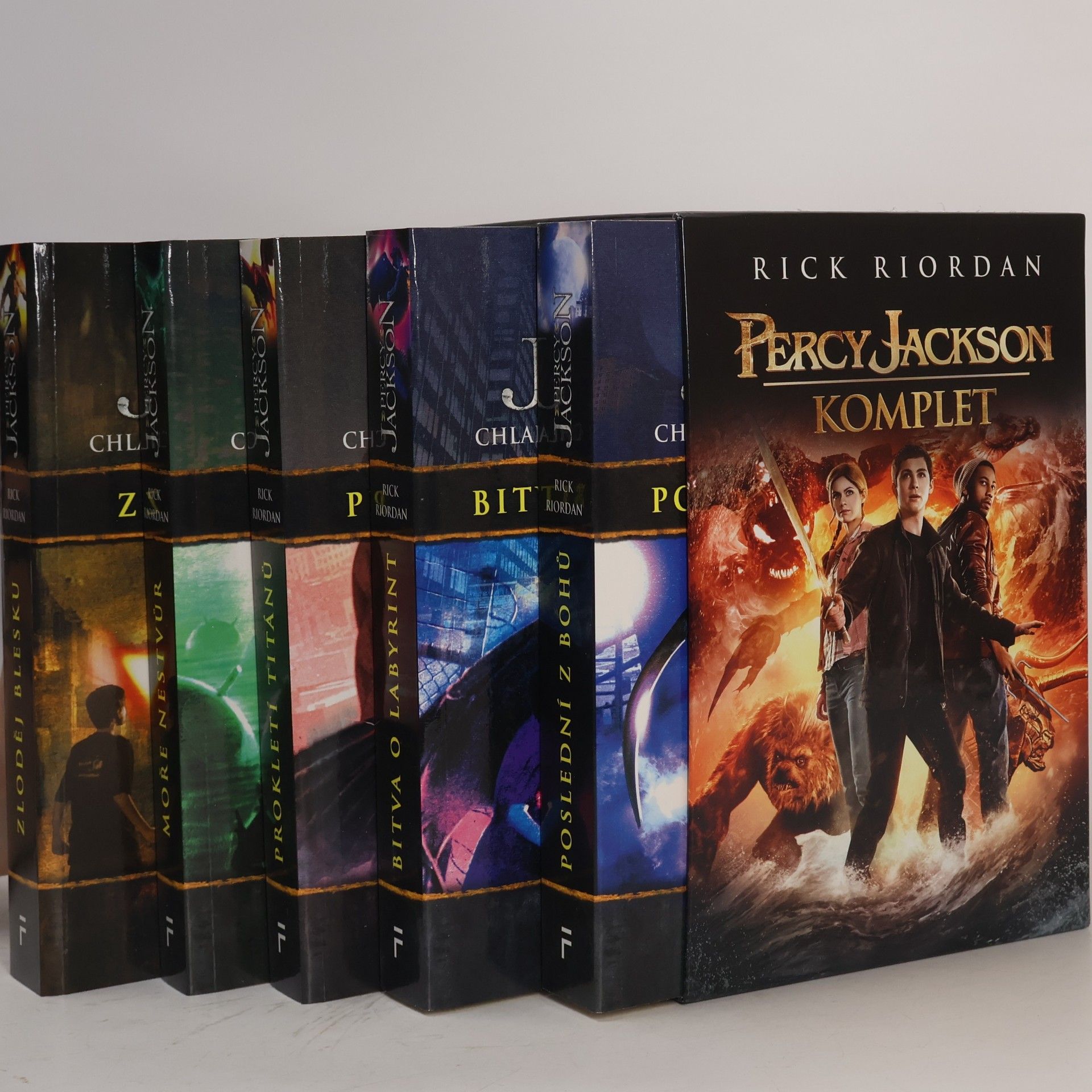 Rick Riordan Percy Jackson 1-5. Box