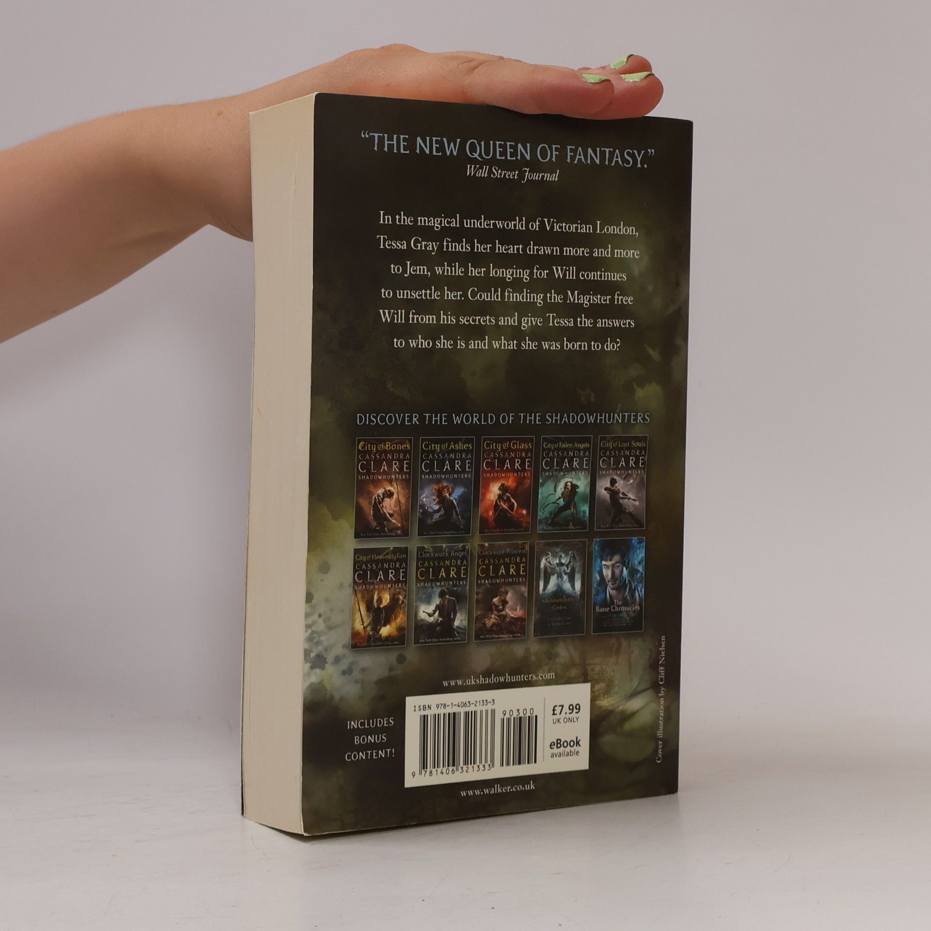 Cassandra Clare Clockwork Prince