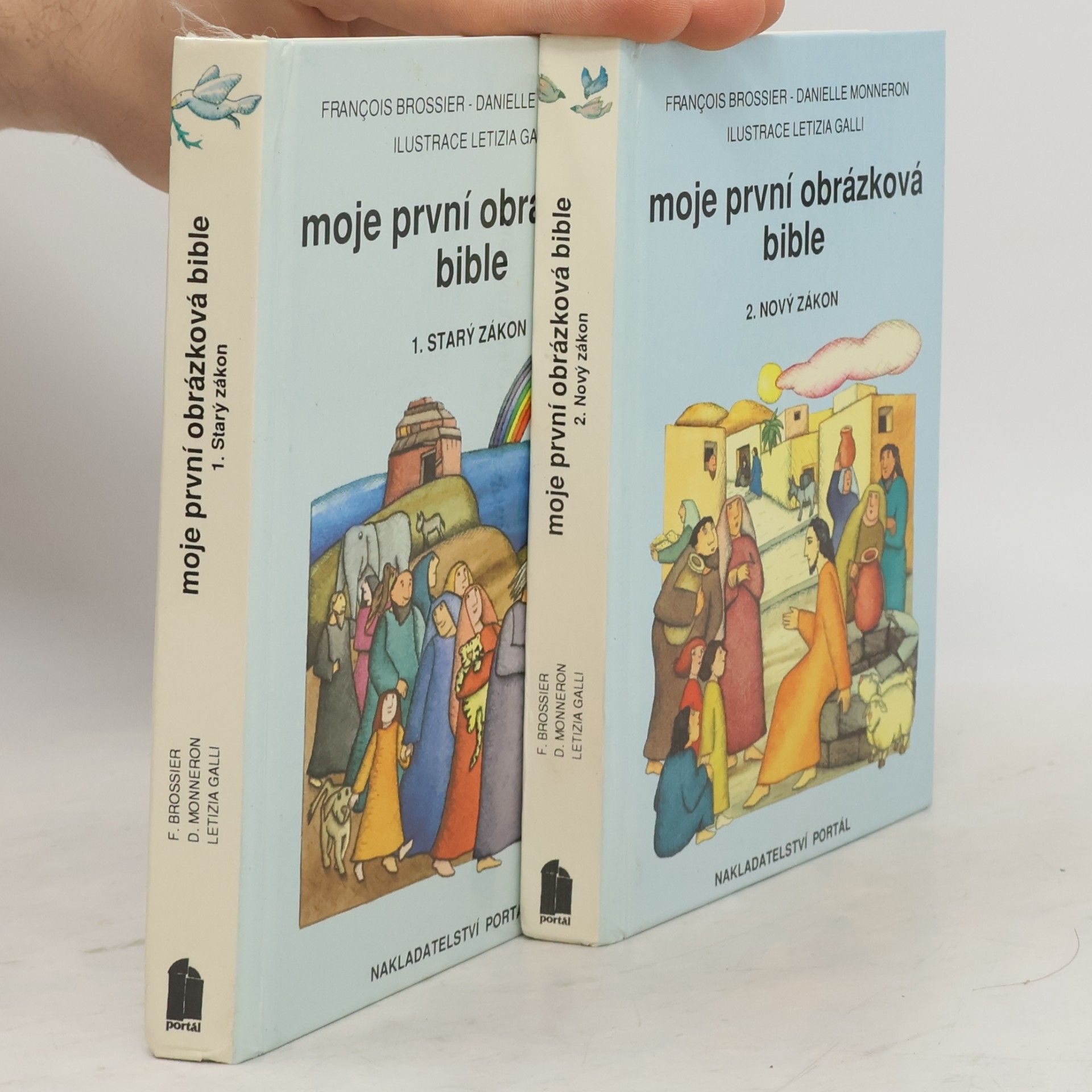 Francois Brossier Moje první obrázková bible 1-2