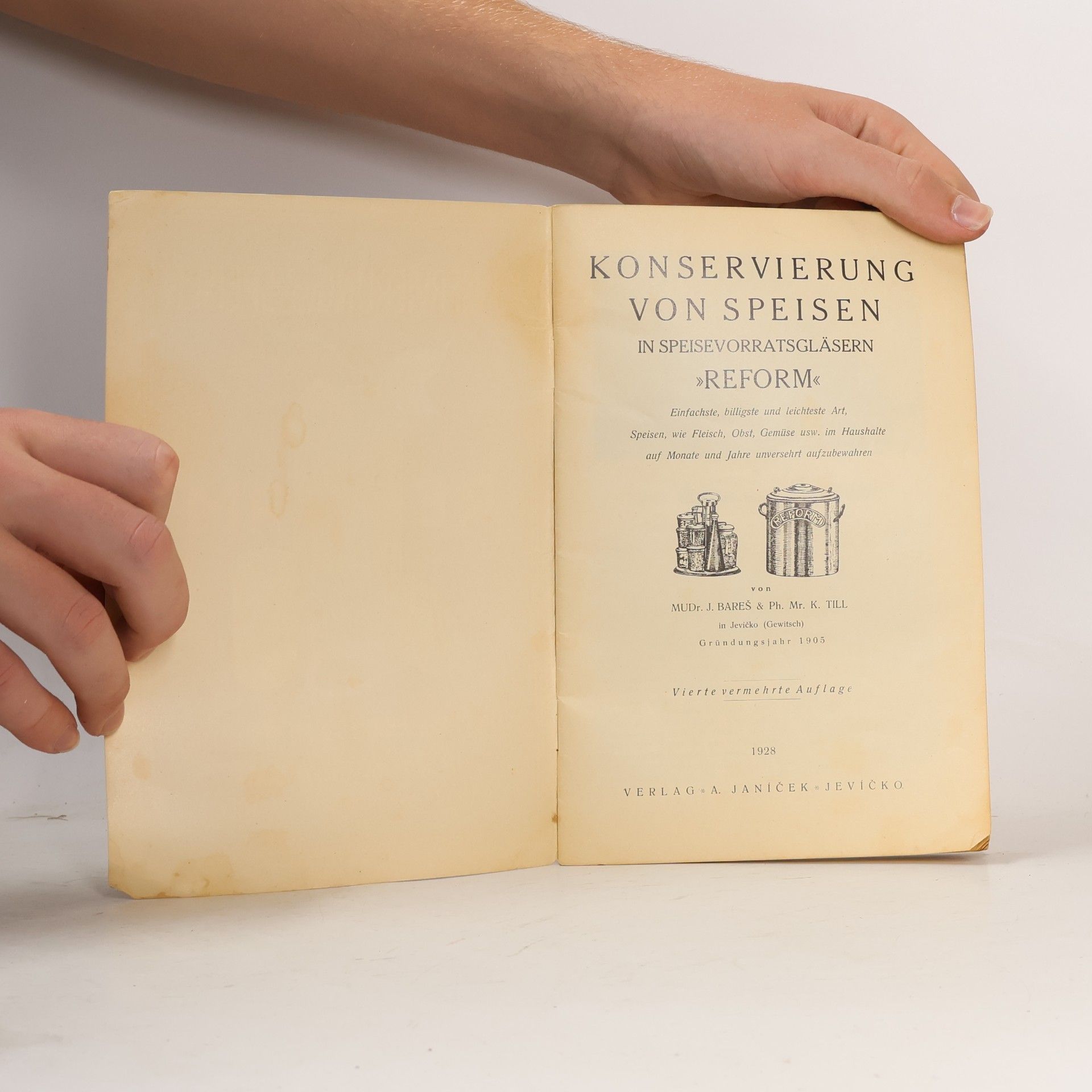 kolektiv Konservierung von Speisen in Speisevorratsgläsern „Reform“