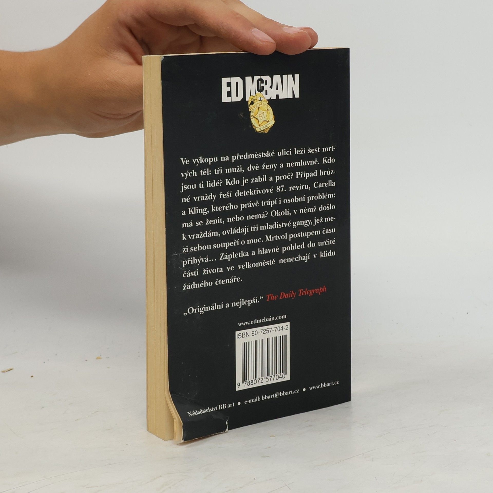 Ed McBain Jeho slovo je zákon