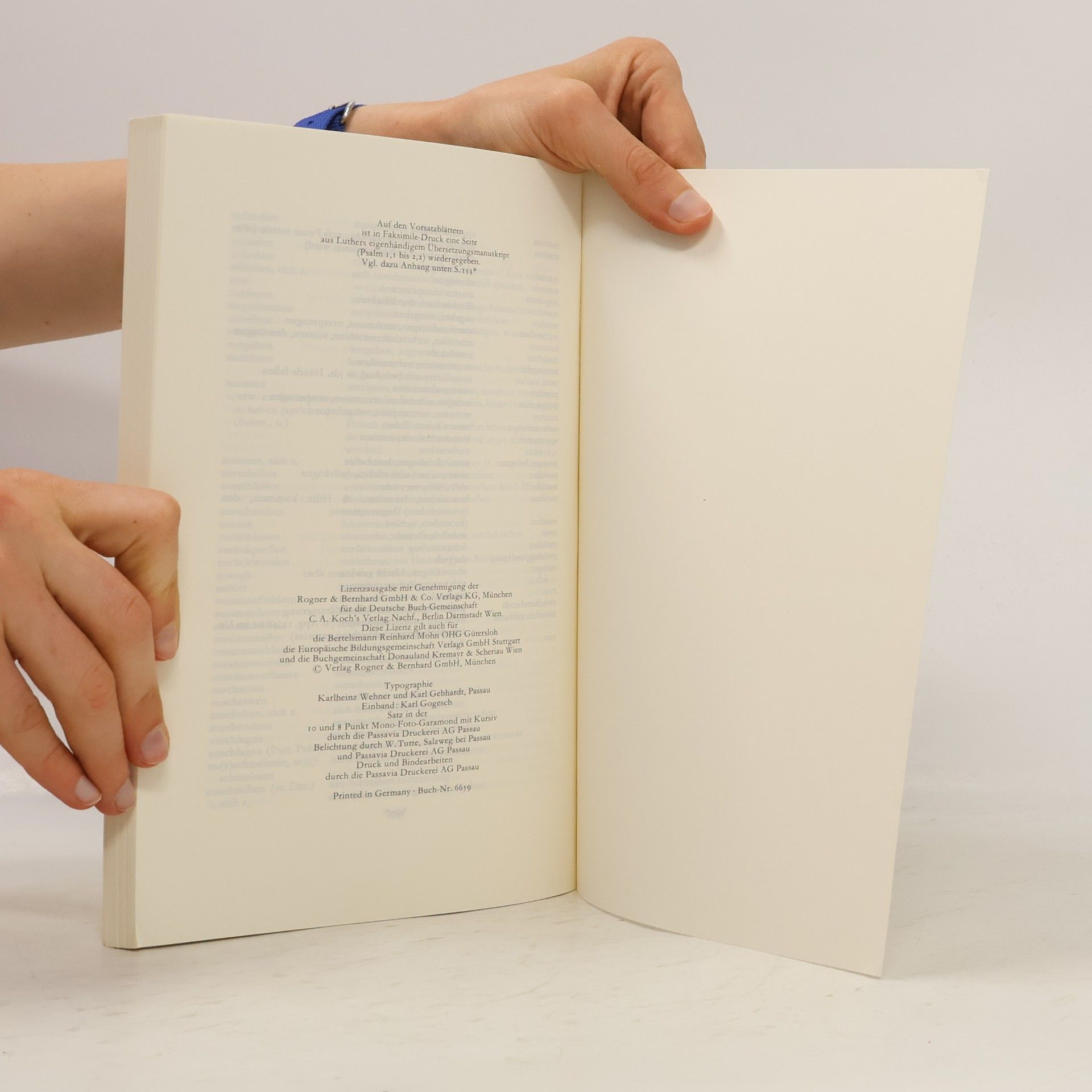 Martin Luther Die gantze Heilige Schrifft Deudsch