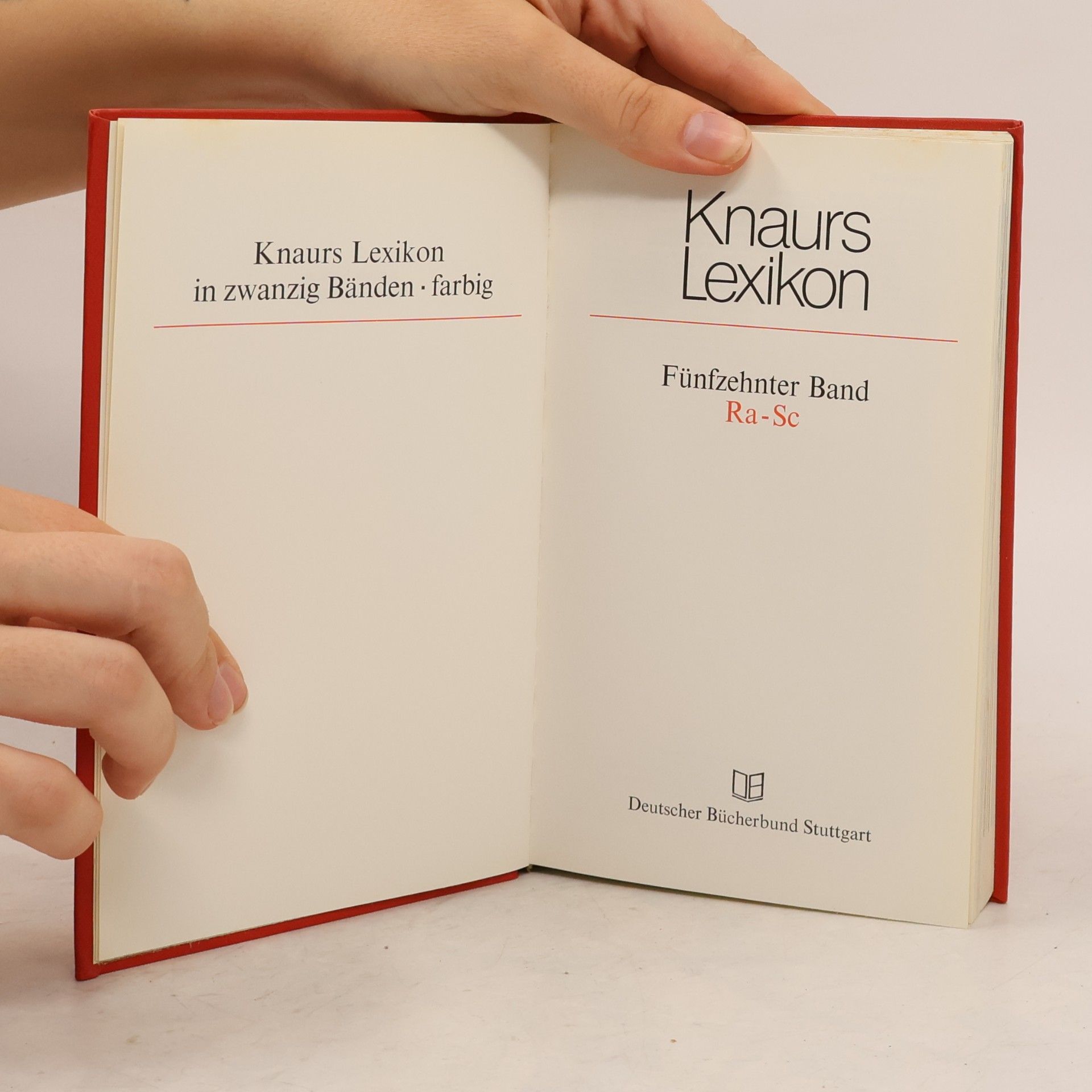 Collectif d'auteurs Knaurs lexikon 15. Ra-Sc