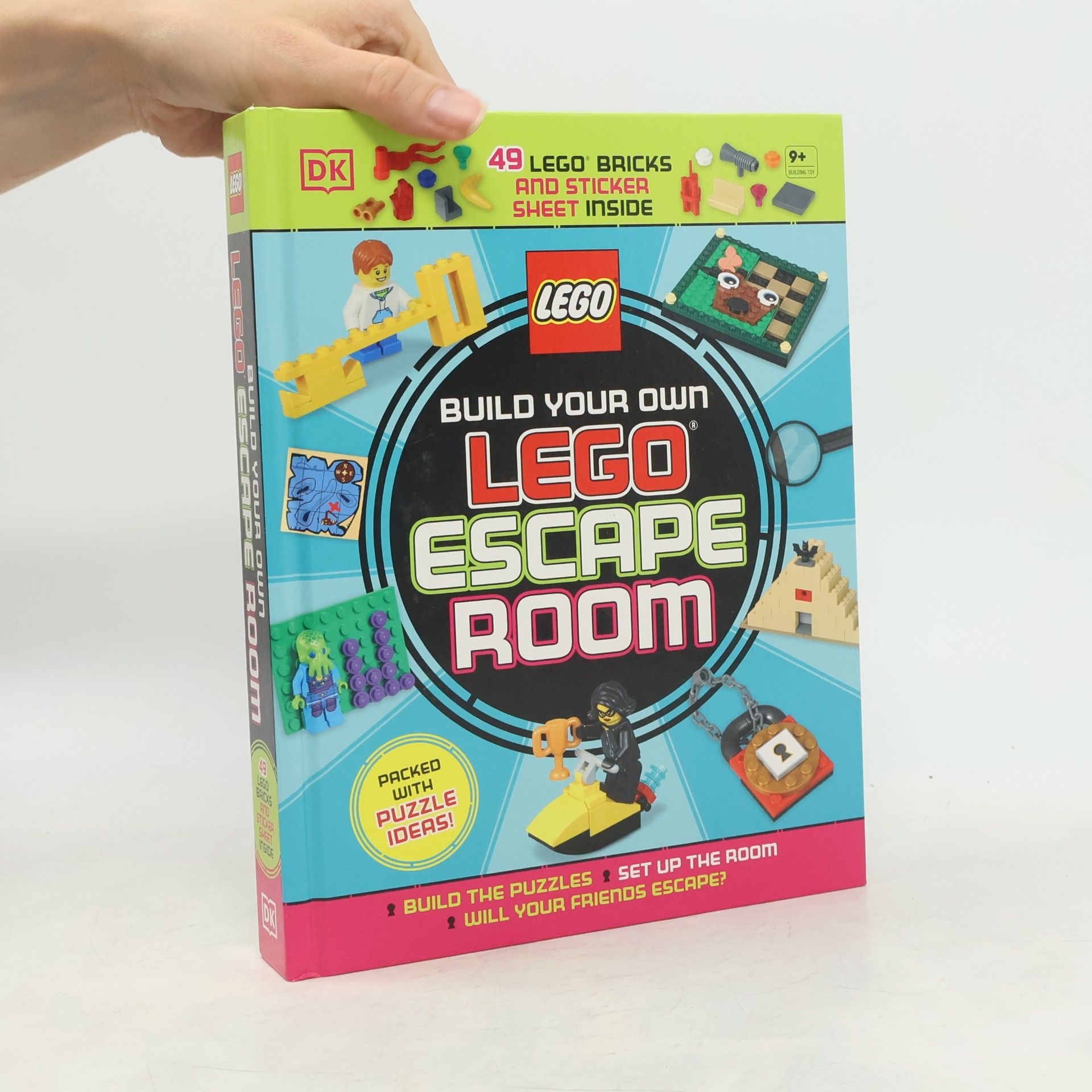 Barney Main Build Your Own LEGO Escape Room: With 49 LEGO Bricks and a Sticker Sheet to Get Started