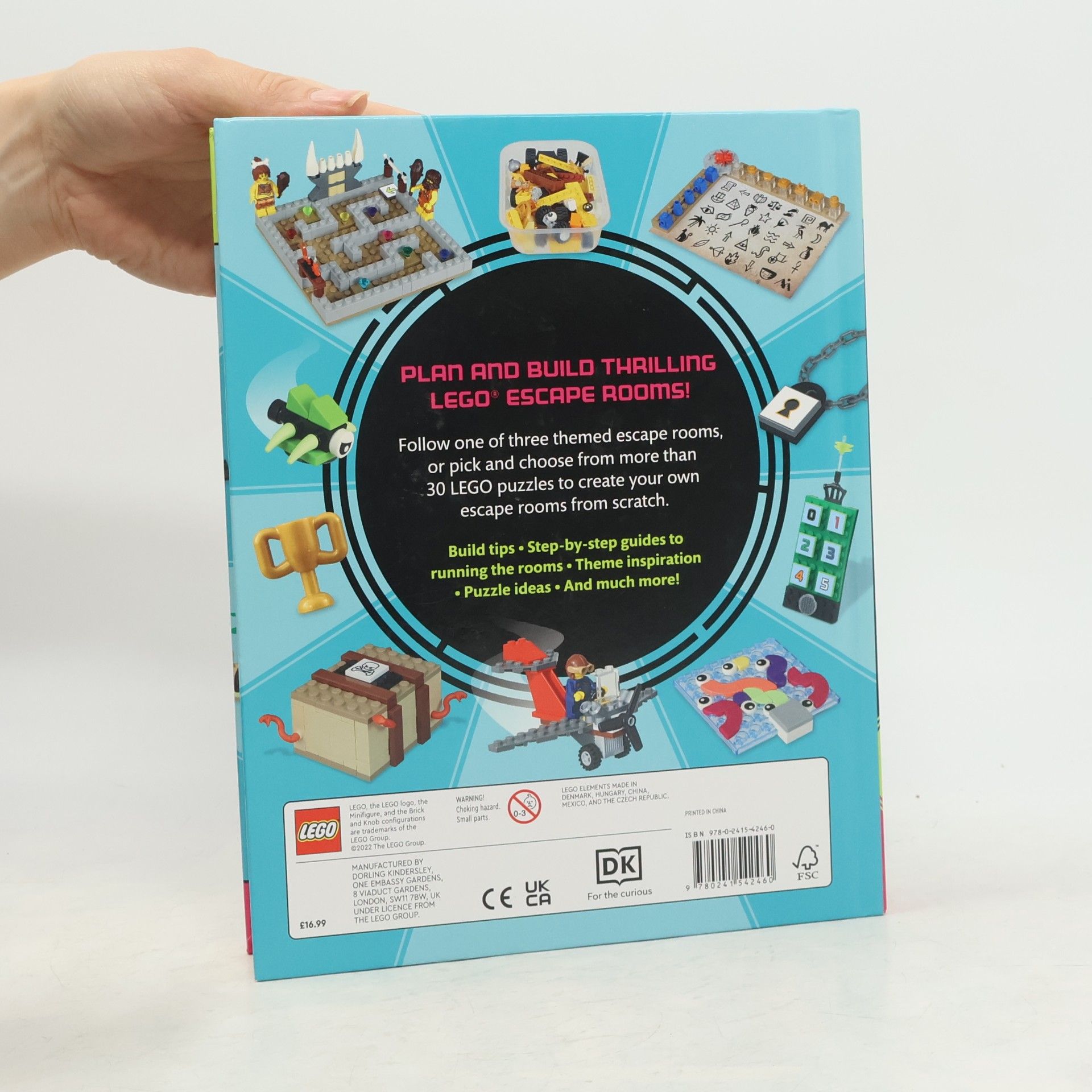 Simon Hugo Build Your Own LEGO Escape Room: With 49 LEGO Bricks and a Sticker Sheet to Get Started