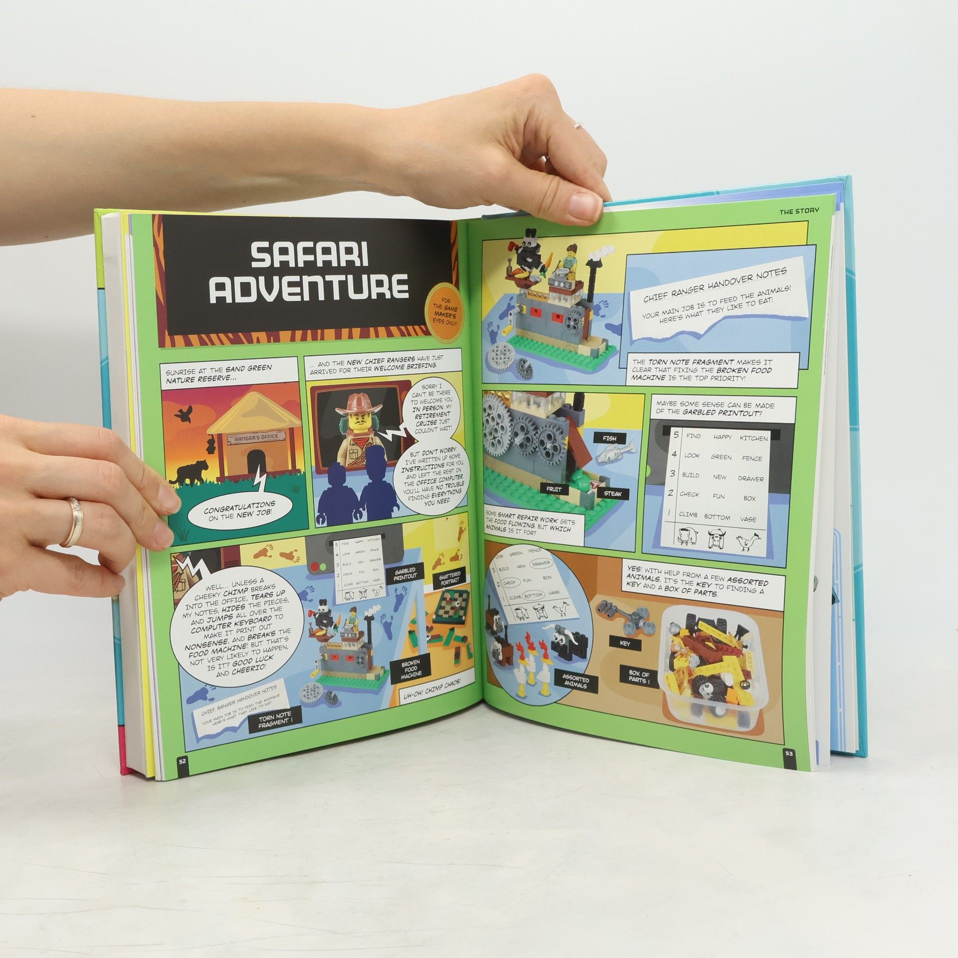 Simon Hugo Build Your Own LEGO Escape Room: With 49 LEGO Bricks and a Sticker Sheet to Get Started