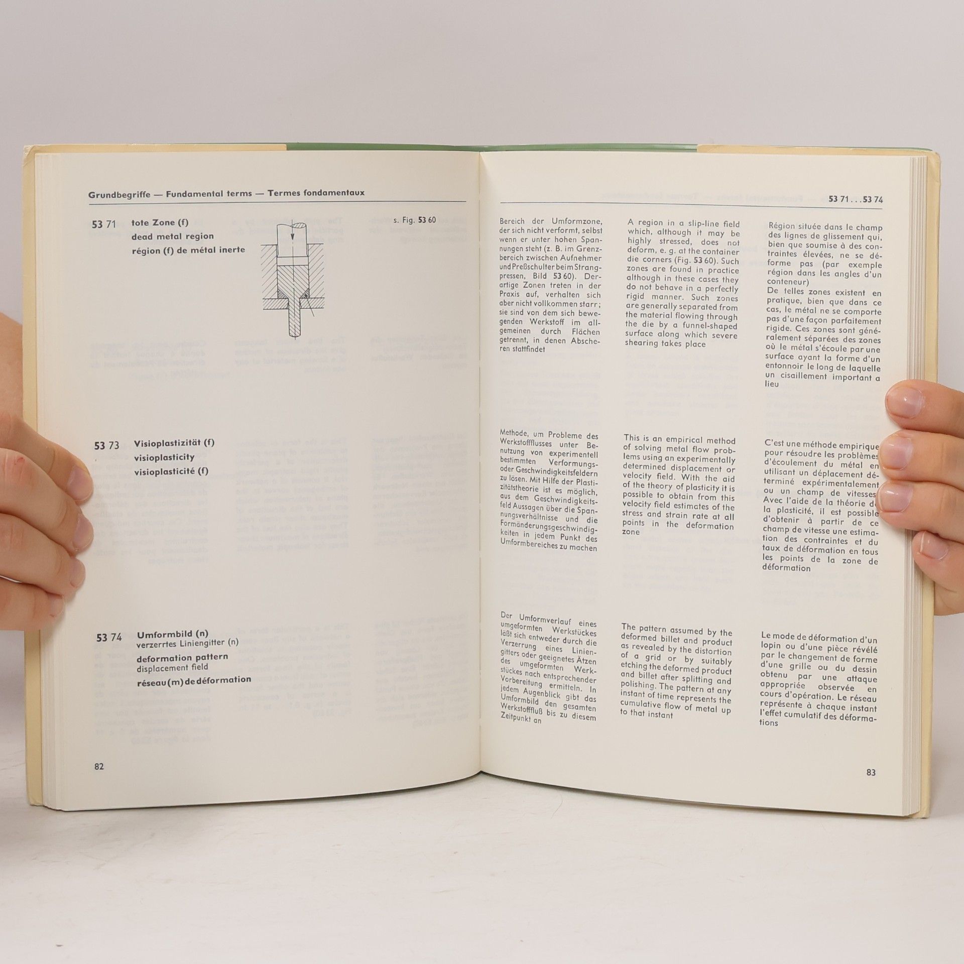 Collectif d'auteurs C. I. R. P. 5. Wörterbuch der Fertigungstechnik. Dictionary of Production Engineering. Vocabulaire des Techniques de Production Mécanique