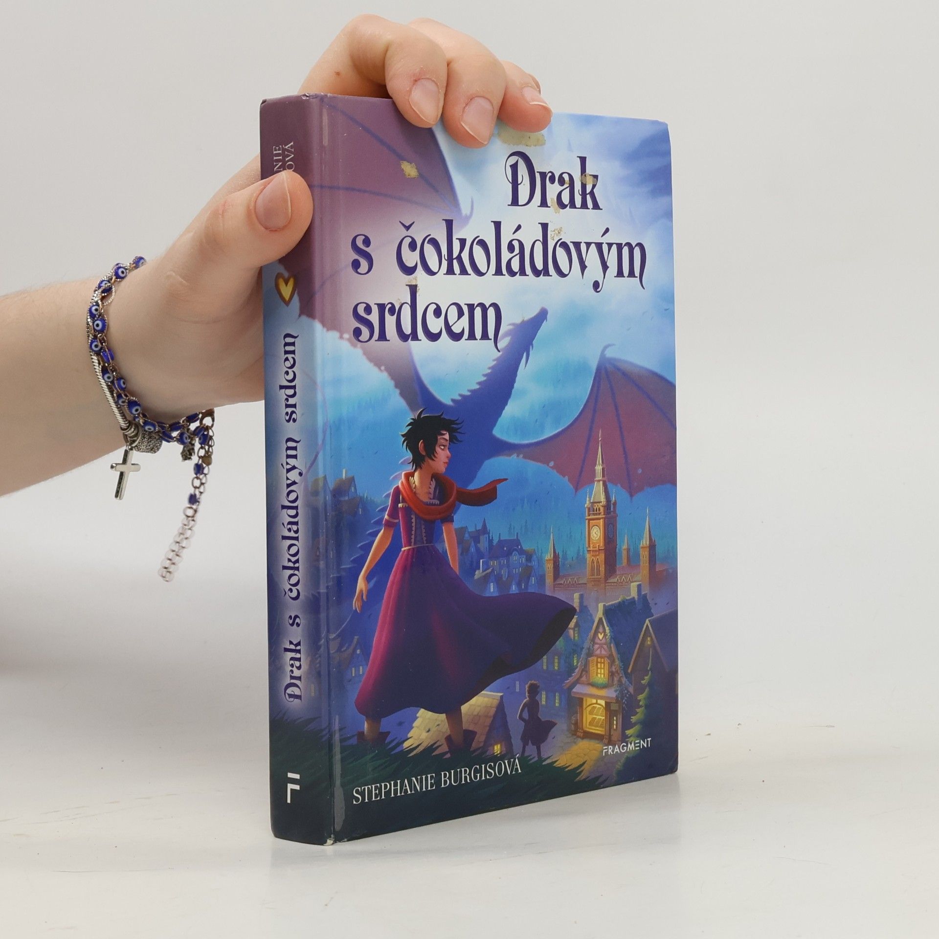 Stephanie Burgis Drak s čokoládovým srdcem