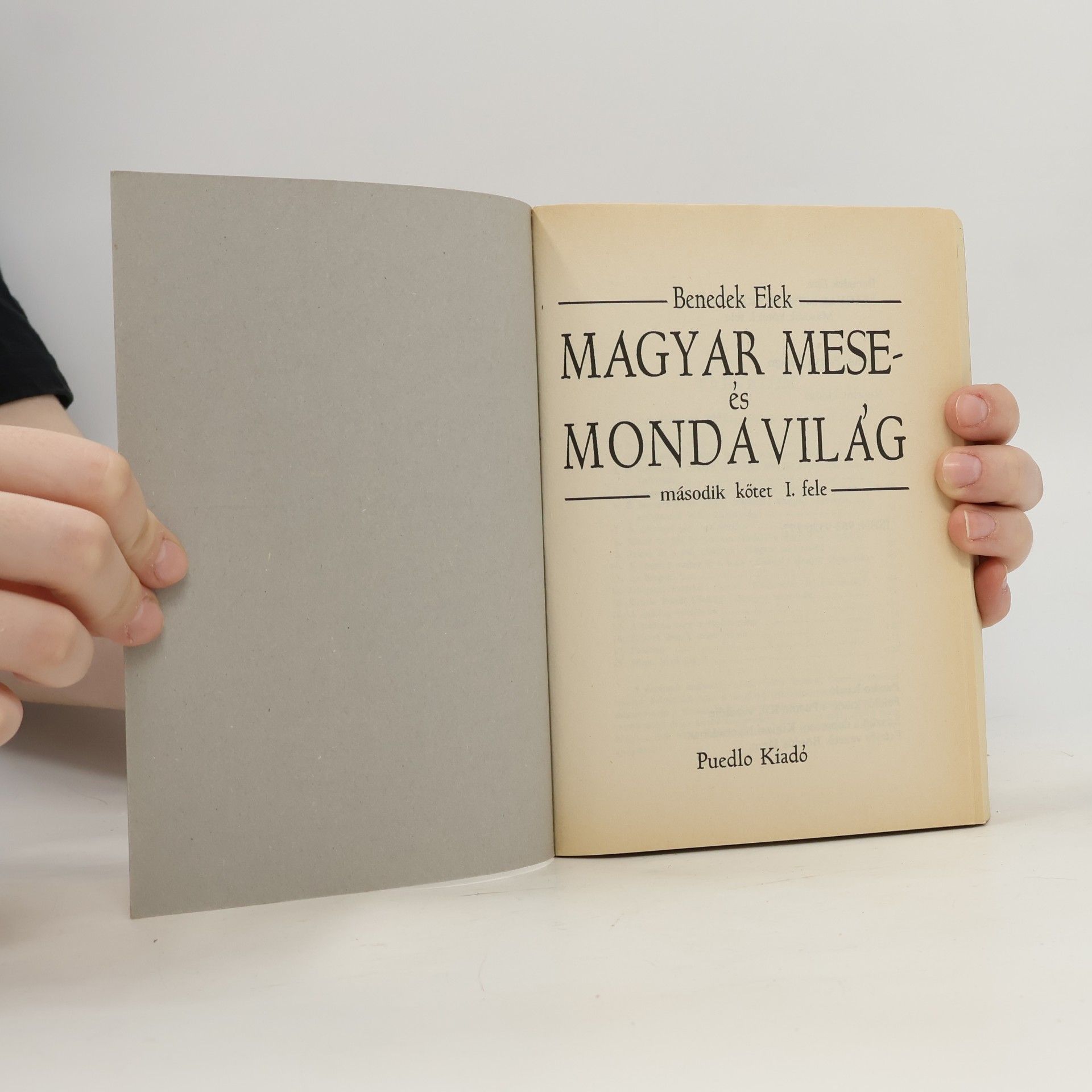 Elek Benedek Magyar Mese- és Mondavilág II/1