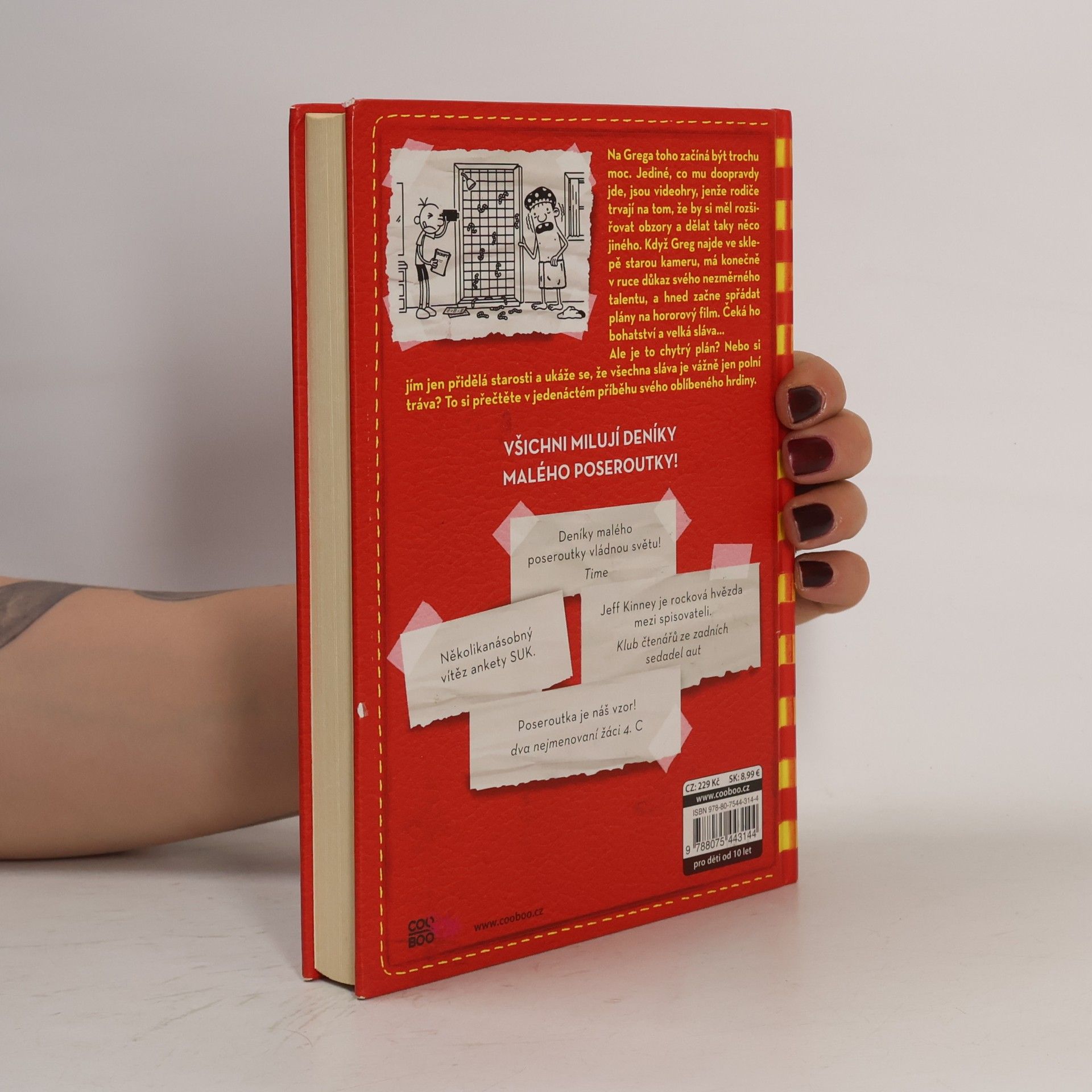 Jeff Kinney Deník malého poseroutky 11. Všechna sláva...