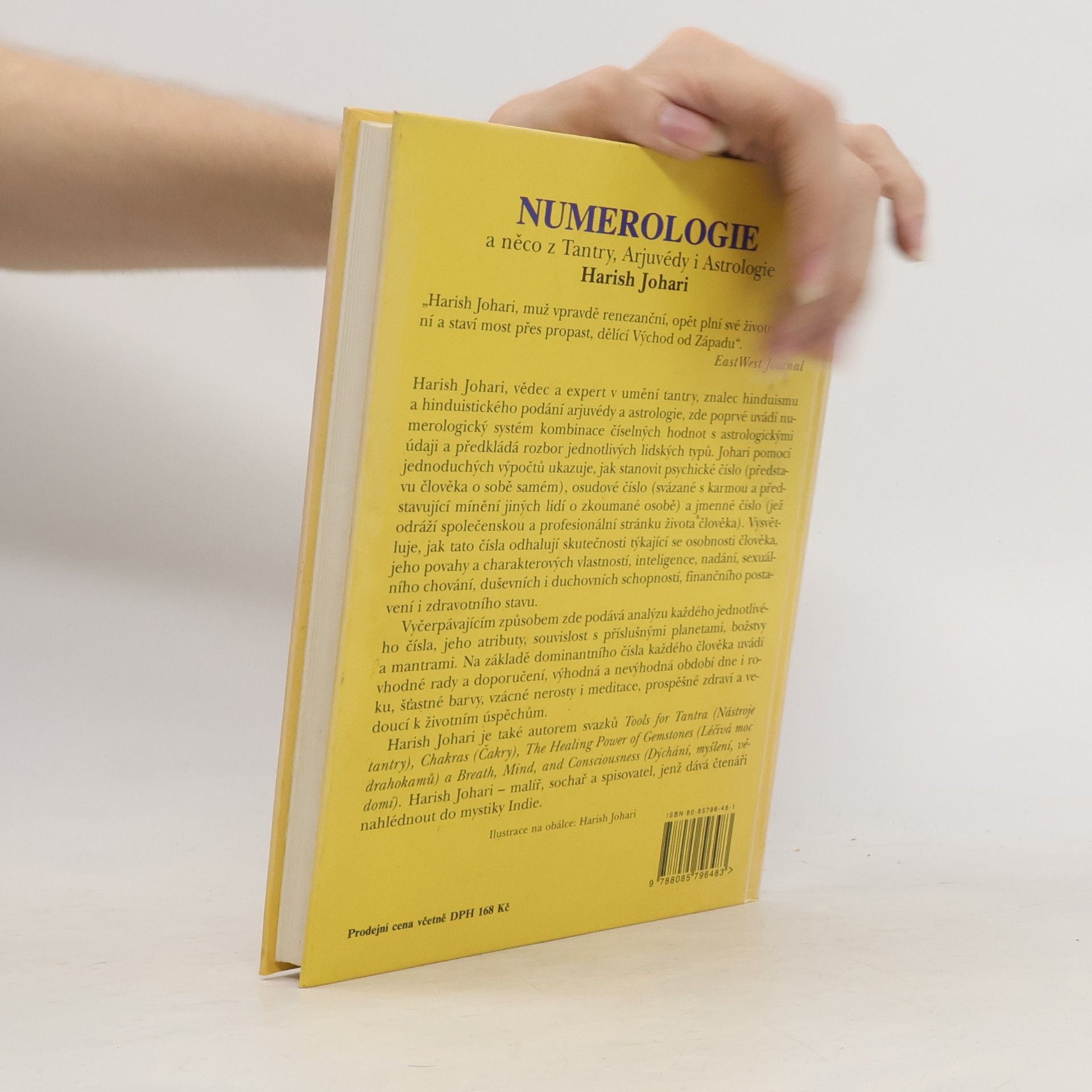 Harish Johari Numerologie : a něco z tantry, arjuvédy i astrologie