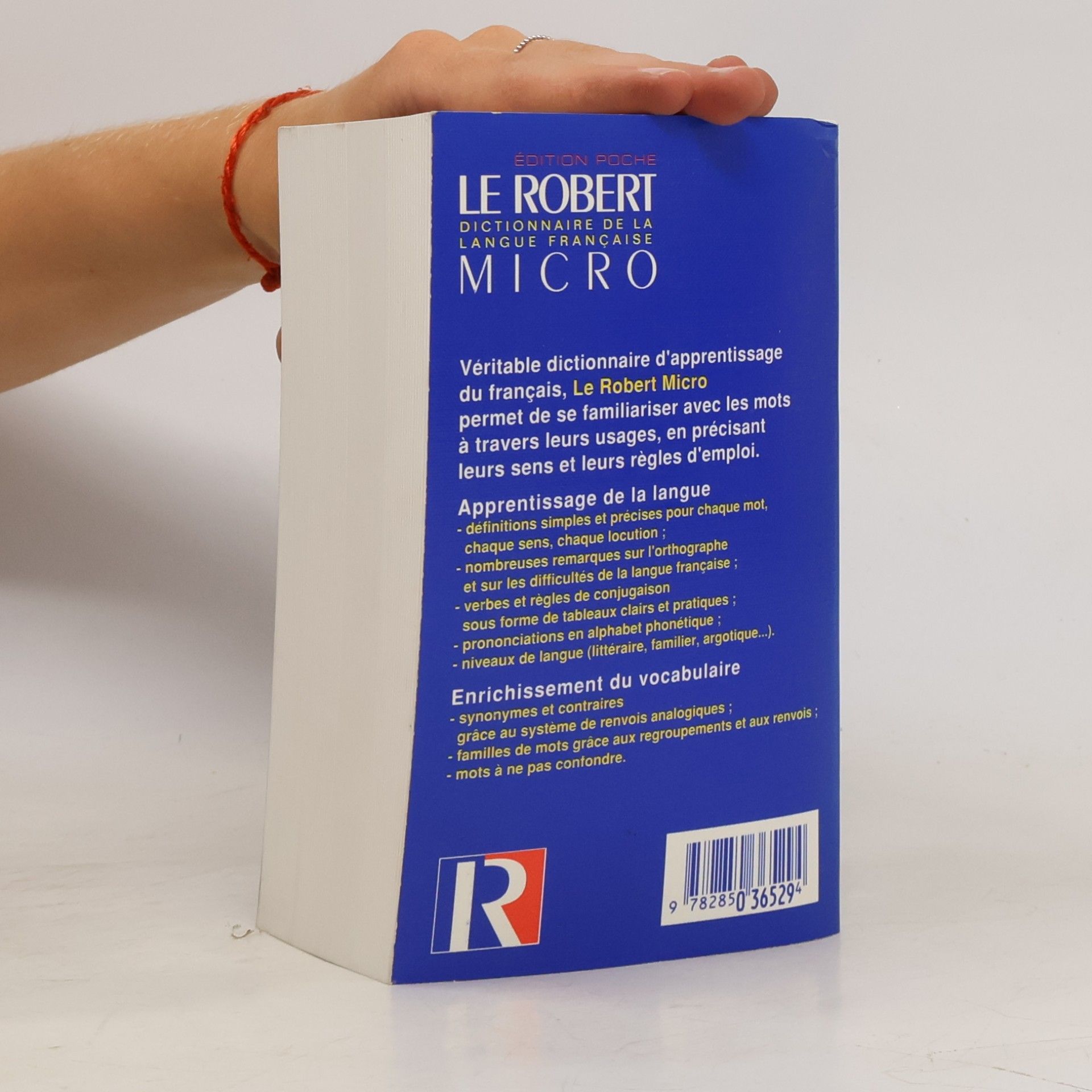 Alain Rey Le Robert micro: Dictionnaire d'apprentissage de la langue francaise