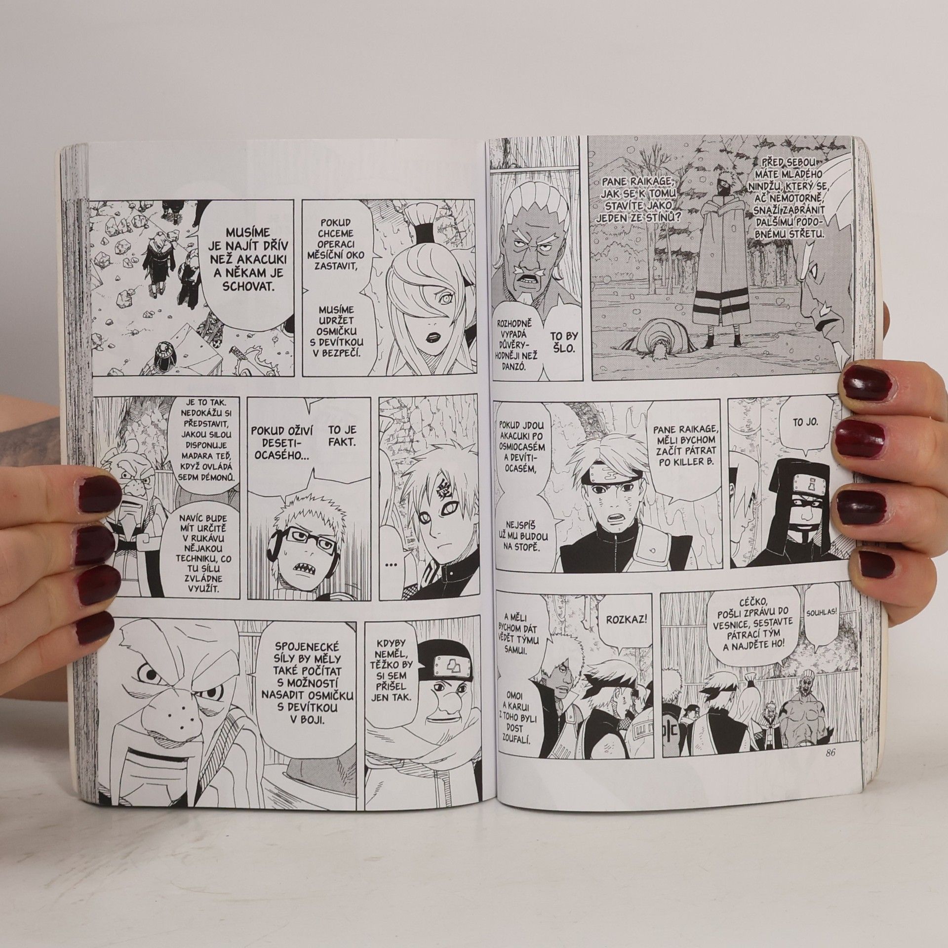 Masashi Kishimoto Naruto 50. díl. Souboj ve vodní kobce