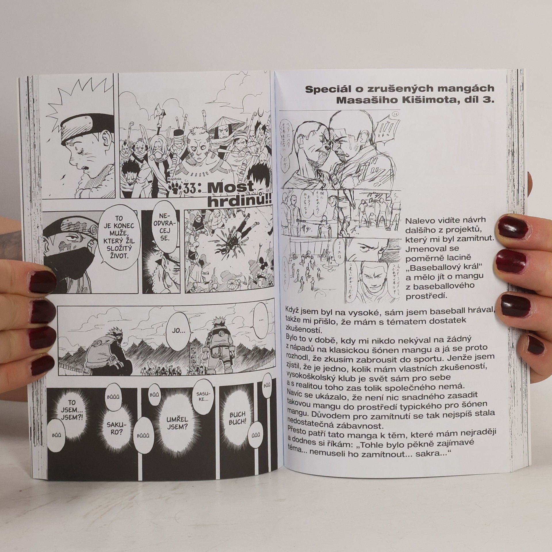 Masaši Kišimoto Naruto 4. díl. Most hrdinů