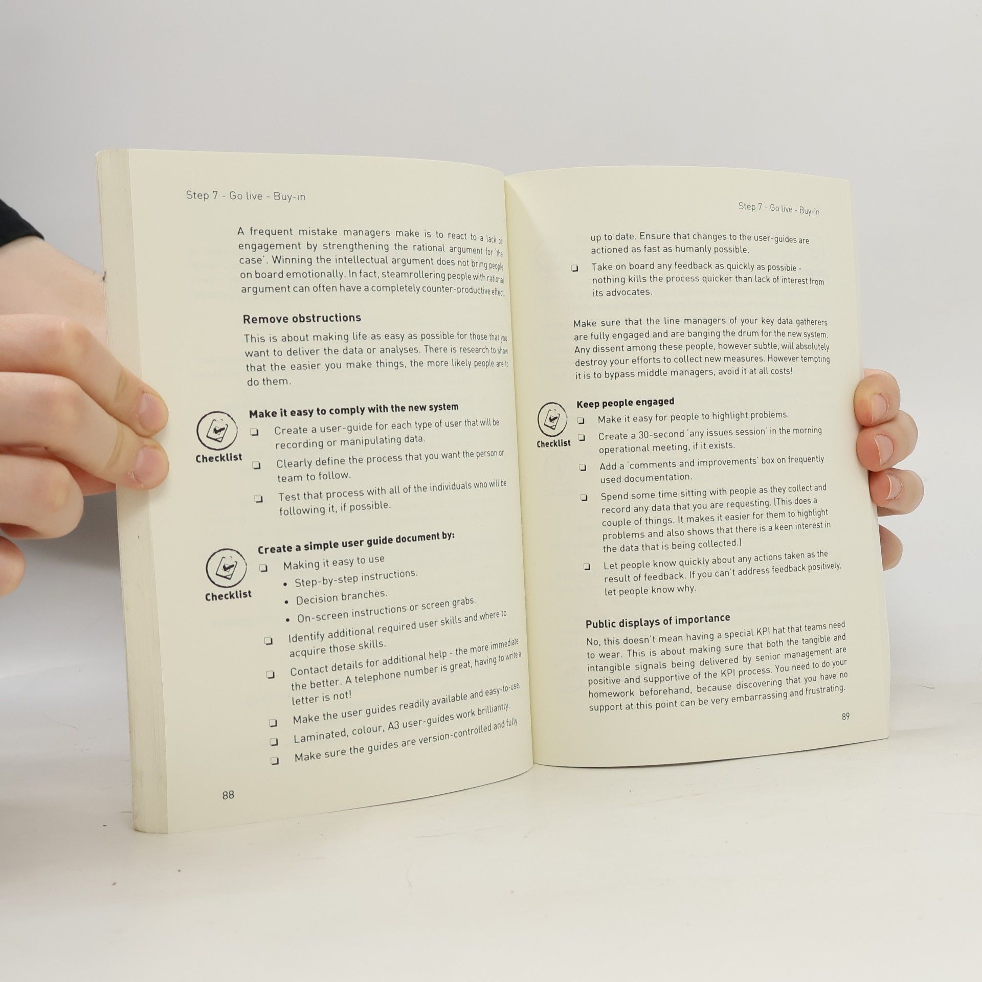 Bernie Smith KPI Checklists