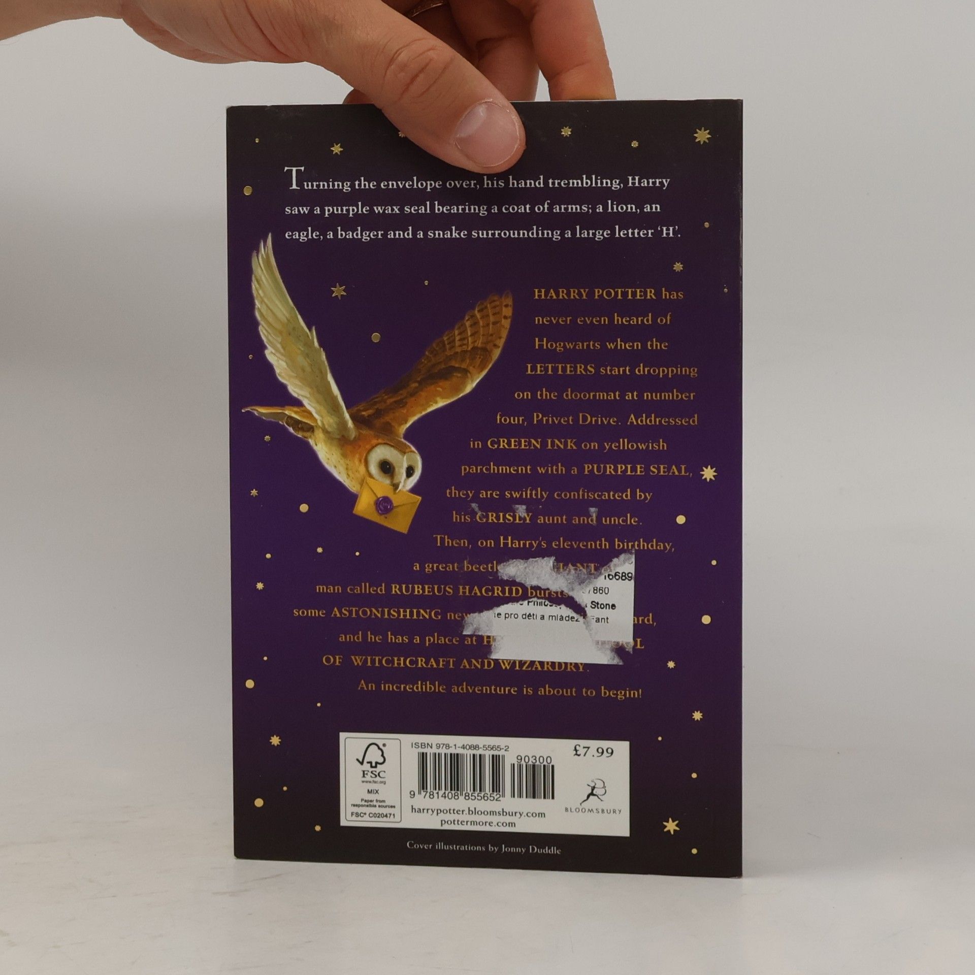 J. K. Rowling Harry Potter and The Philosopher's Stone