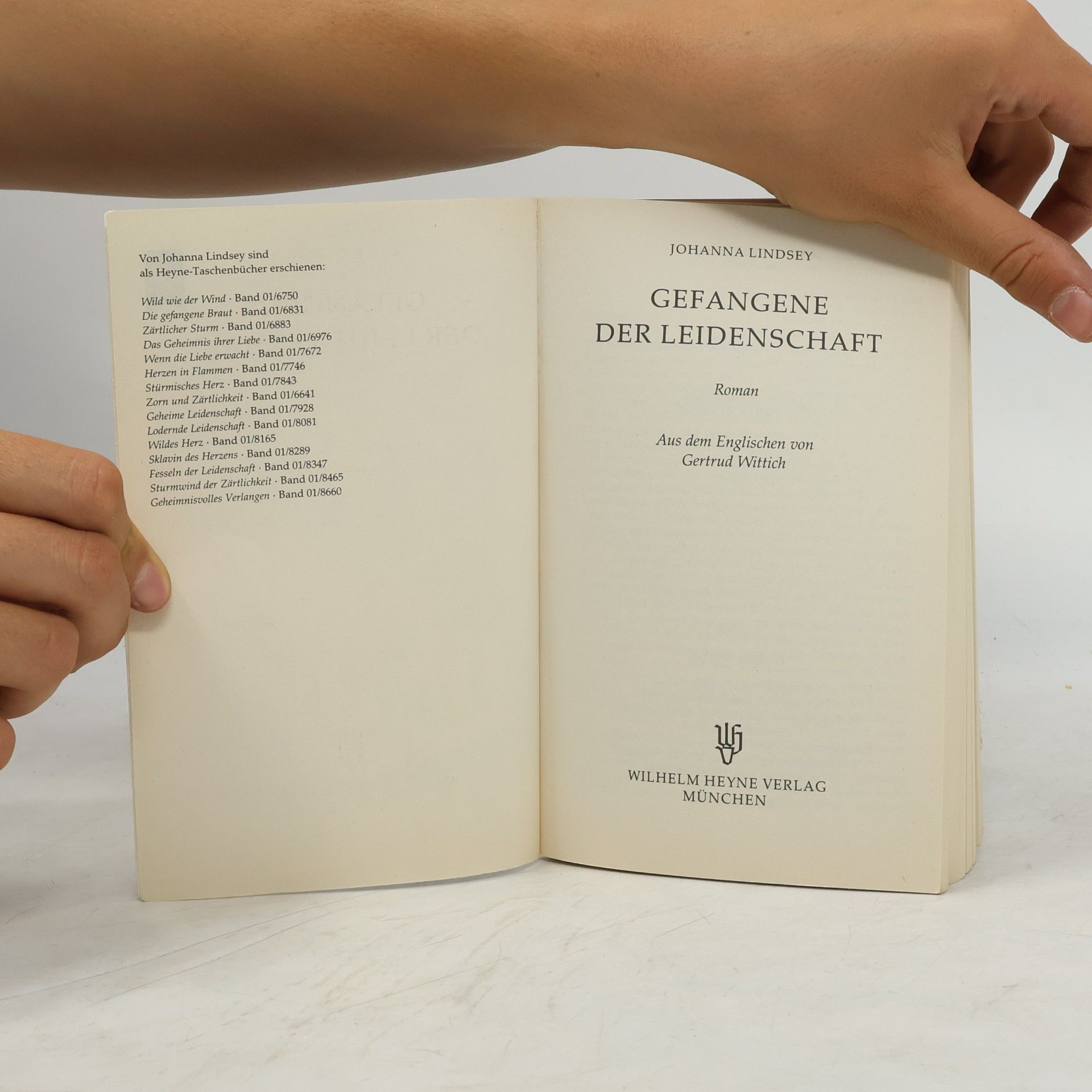 Johanna Lindsey Gefangene der Leidenschaft. Roman