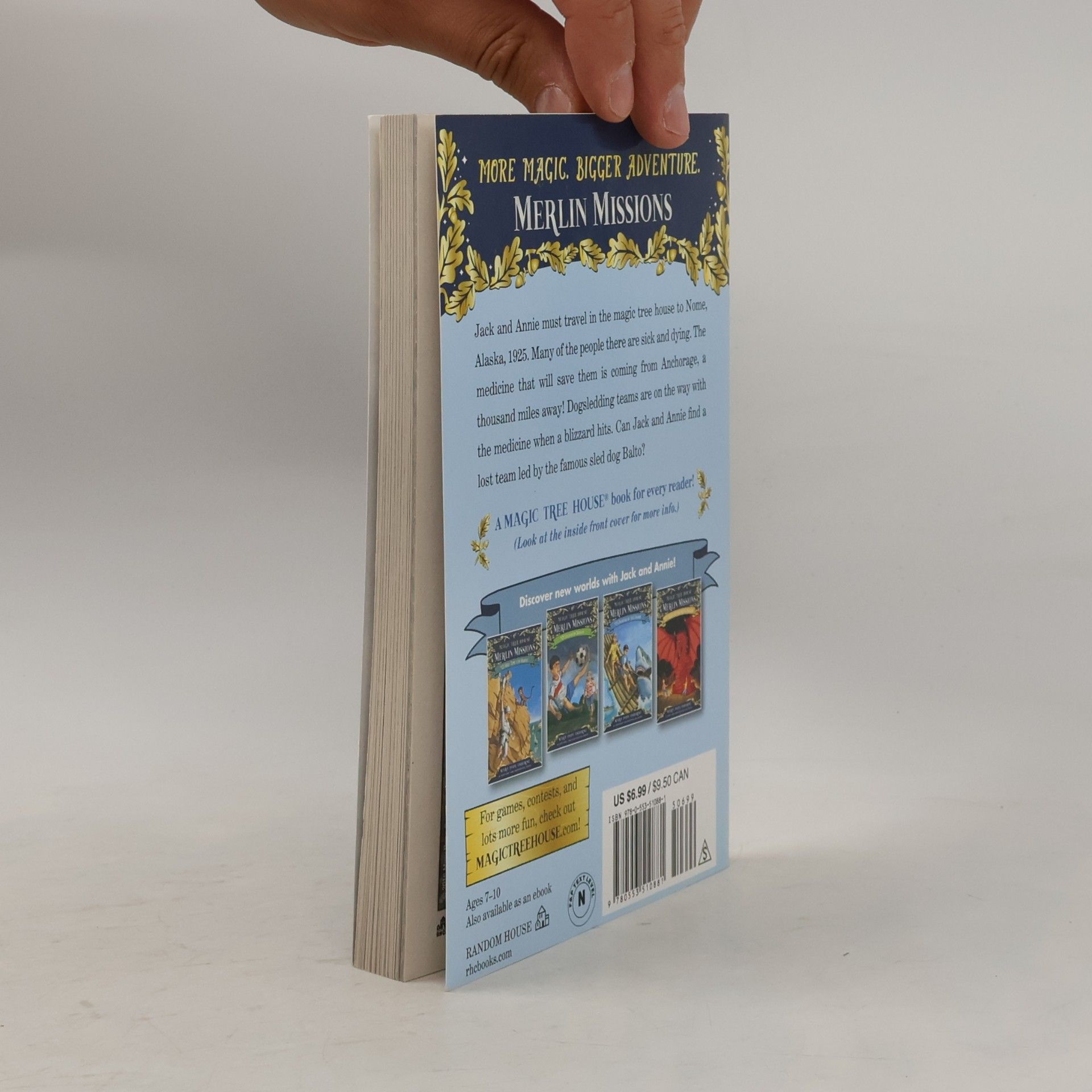 Mary Pope Osborne Magic Tree House: Merlin Missions - 26: Balto of the Blue Dawn