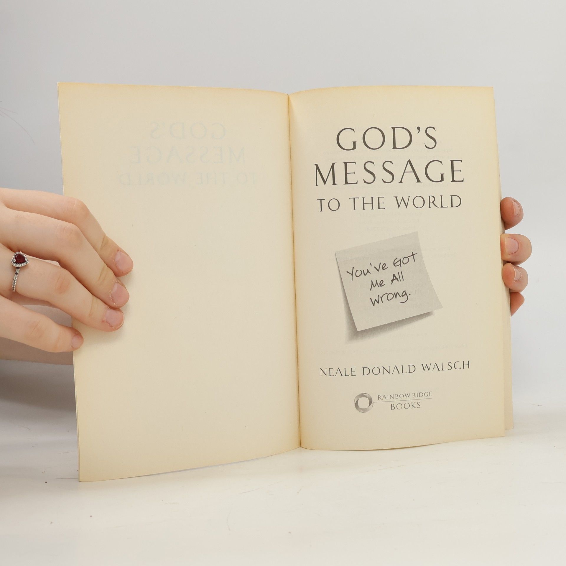 Neale Donald Walsch God's Message to the World