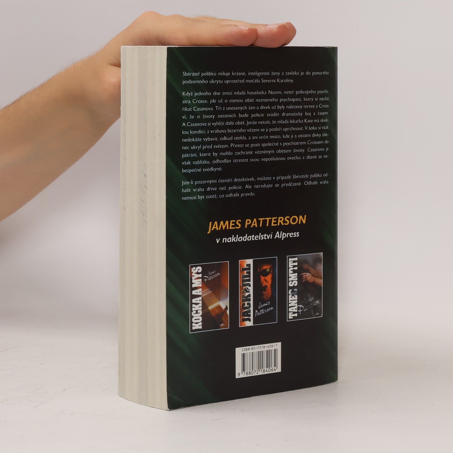 James Patterson Sběratel polibků