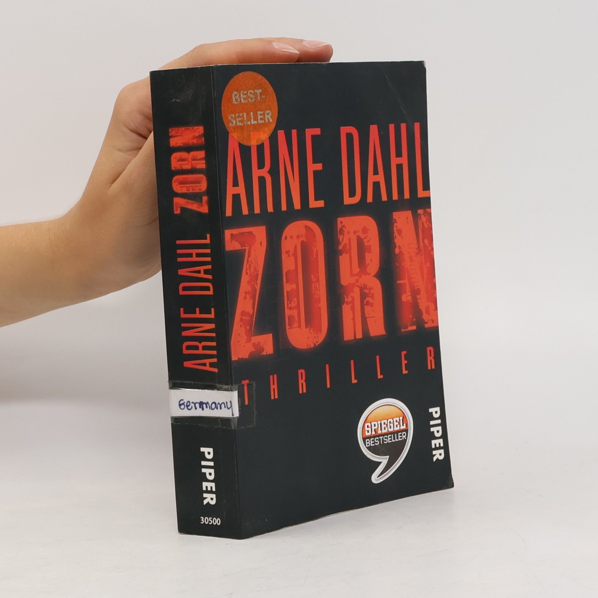 Arne Dahl Zorn: thriller