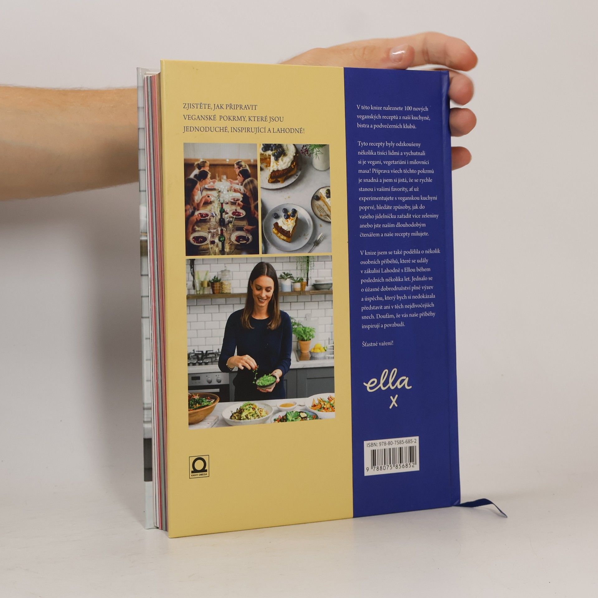 Ella Mills Lahodně s Ellou. Veganská kuchařka