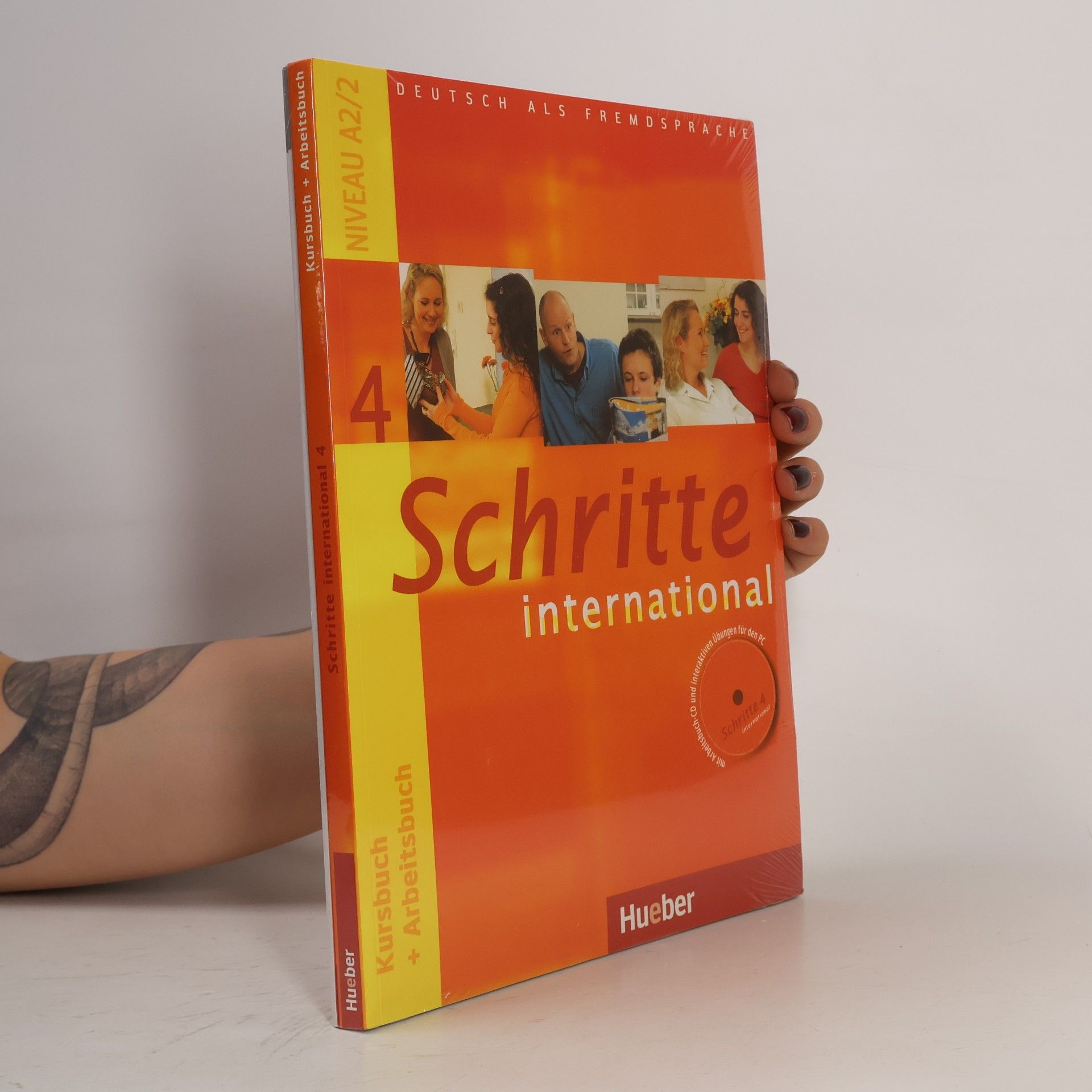 Dörte Weers Schritte international 4. Kurs- und Arbeitsbuch mit Audio-CD und Glossar XXL Deutsch - Tschechisch