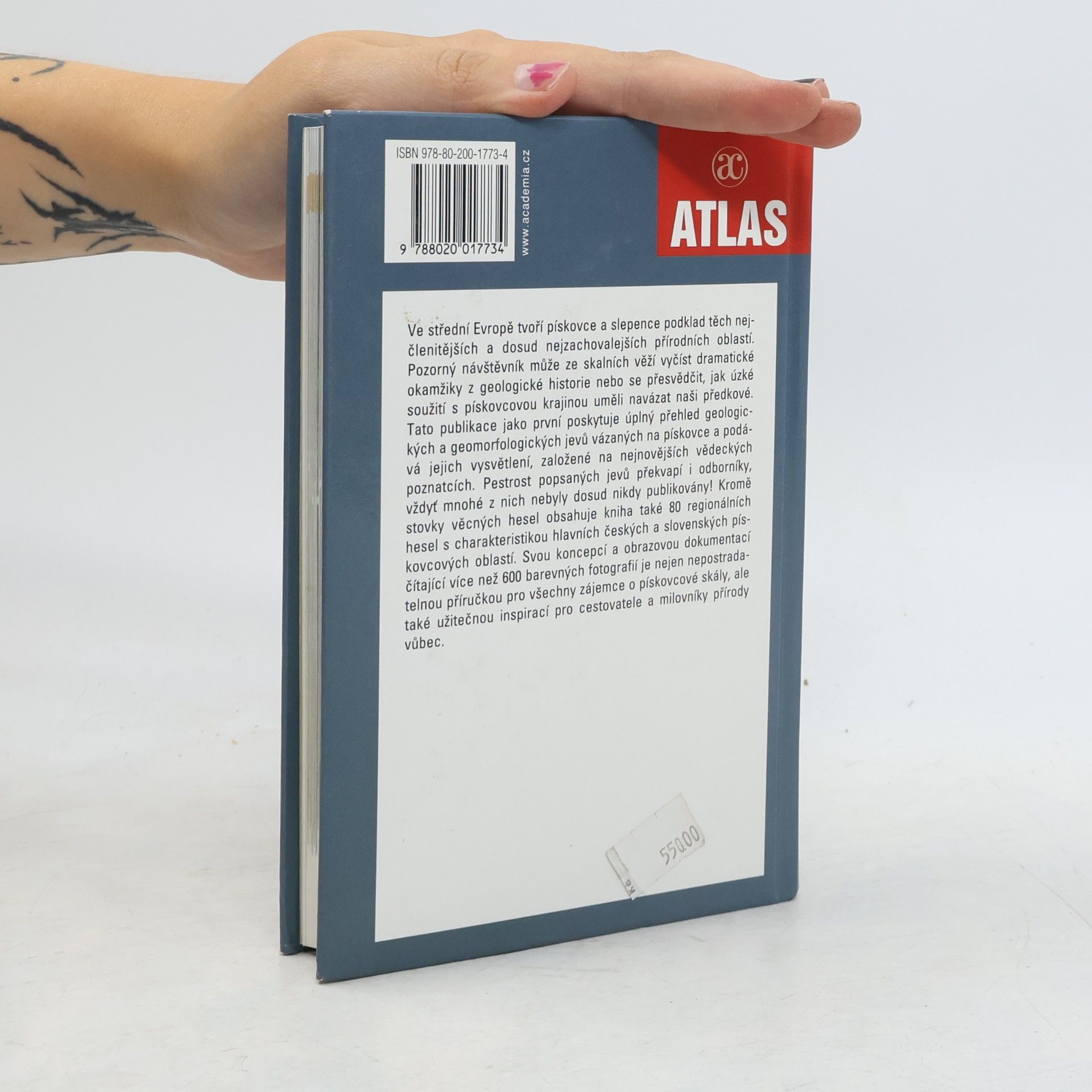 Jiří Adamovič Atlas pískovcových skalních měst České a Slovenské republiky : geologie a geomorfologie