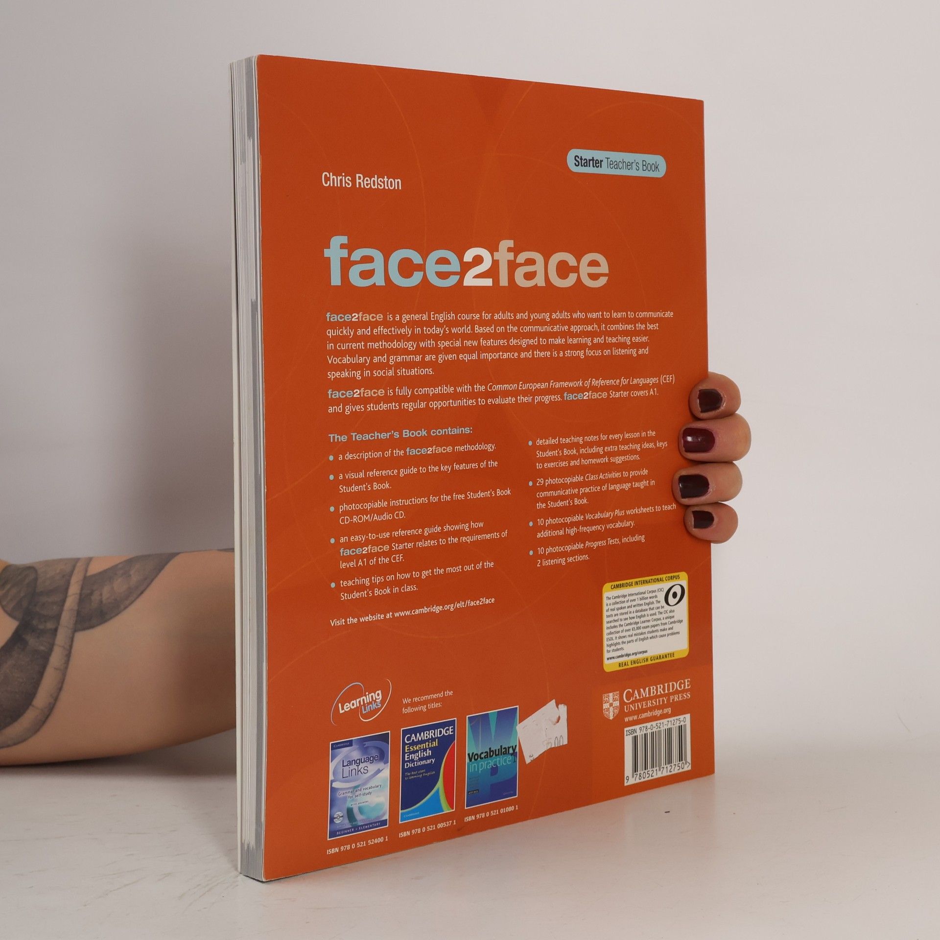 Redston Chris Face2face Starter Teacher's Book - With Over 70 Pages of Extra Teacher's Resources