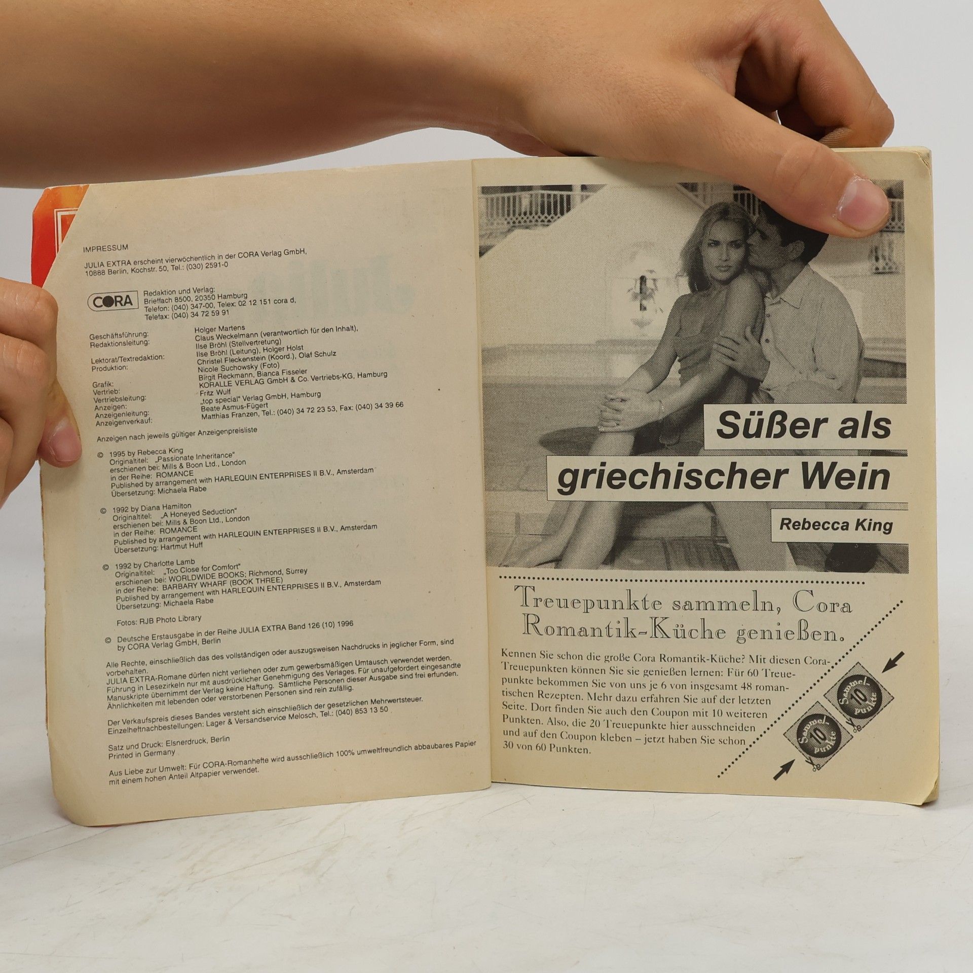 Autorenkollektiv Julia Extra, nr. 10/96