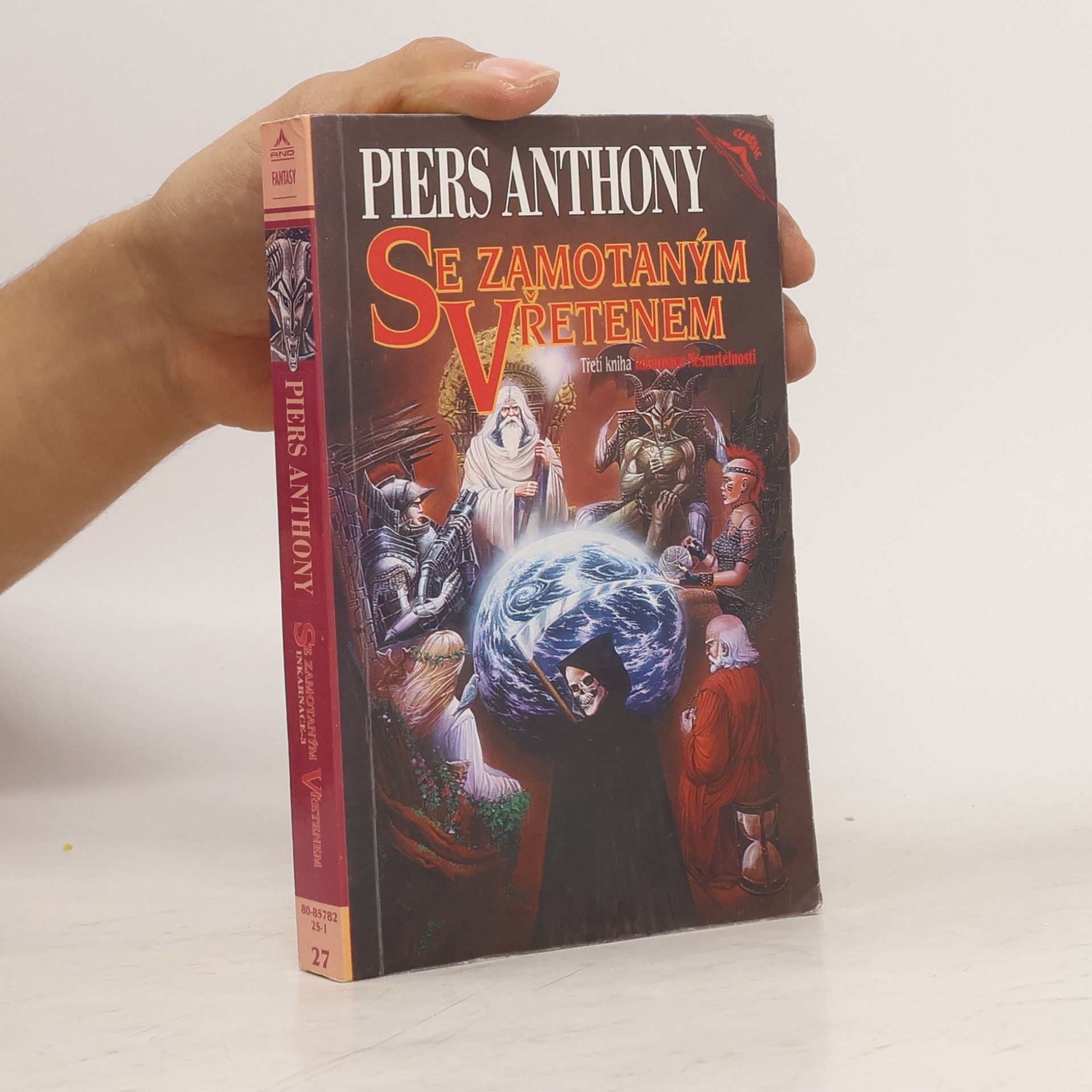 Piers Anthony Se zamotaným vřetenem