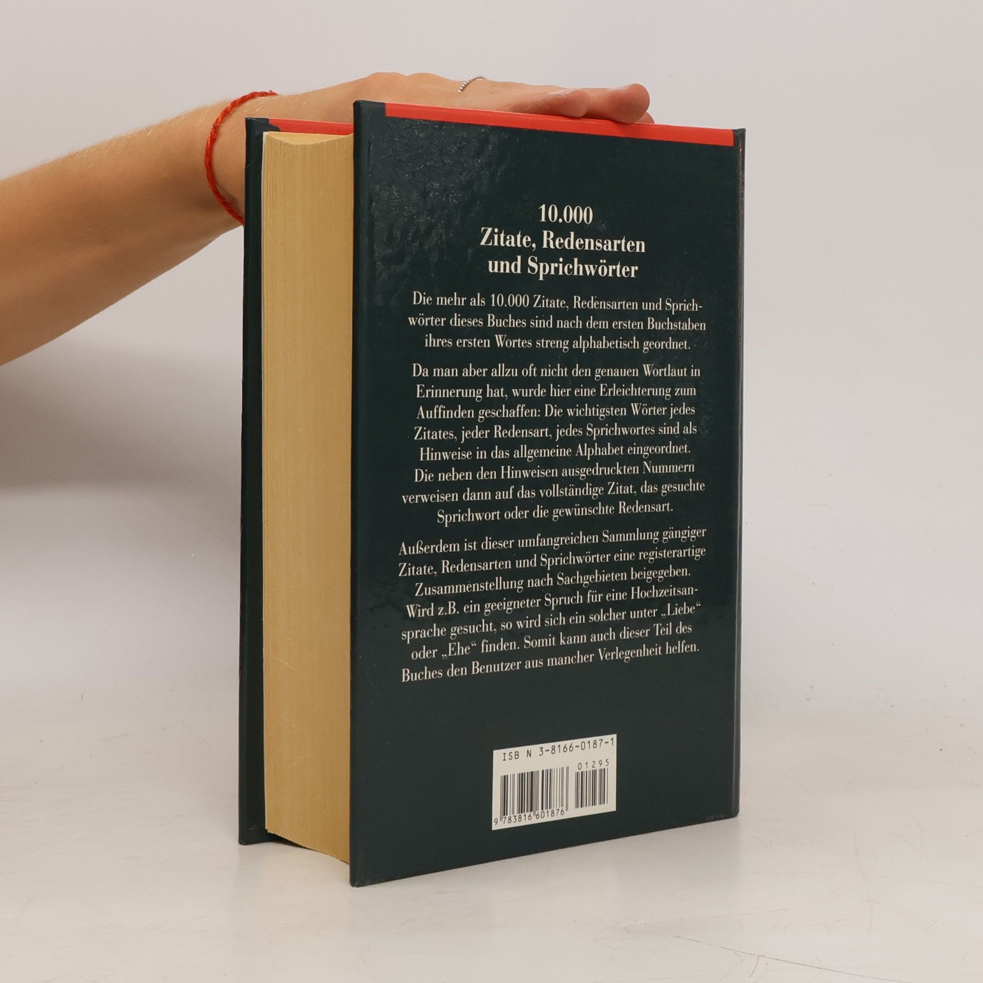 Lutz Mackensen Grosses Handbuch der Zitate und Redensarten